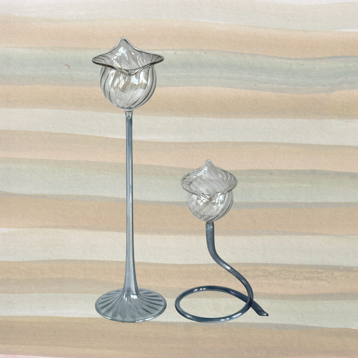 Murano Candle Sticks