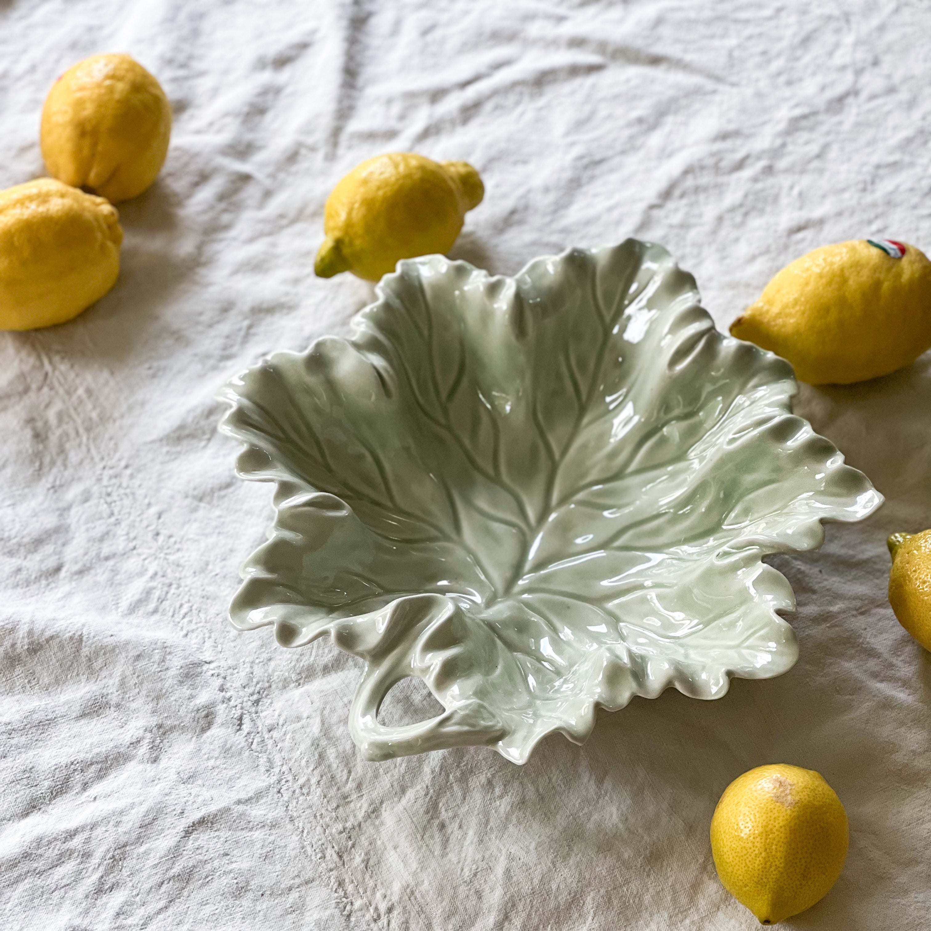 Leafy Ceramic Centrepiece