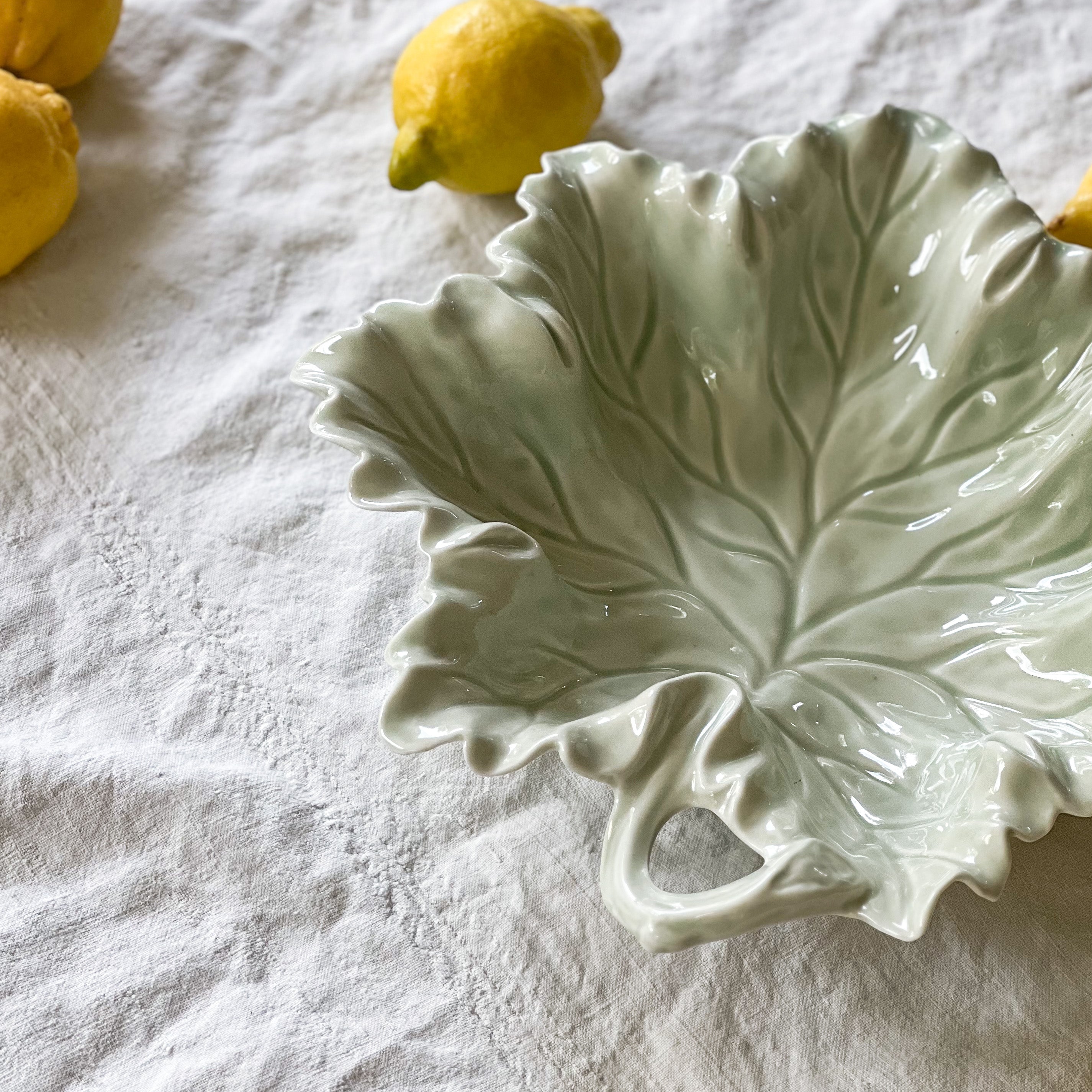 Leafy Ceramic Centrepiece