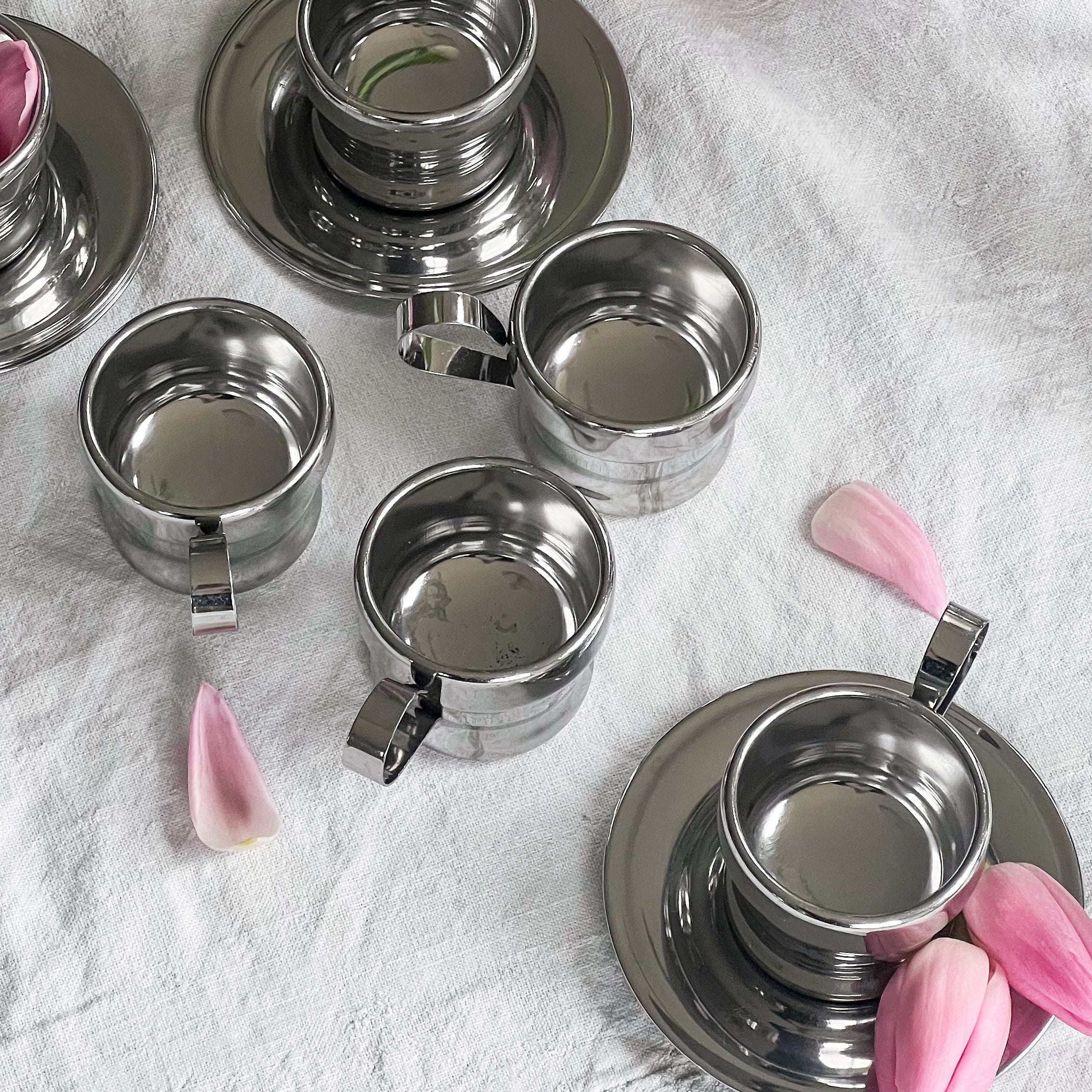 Stainless Steel Espresso Cups