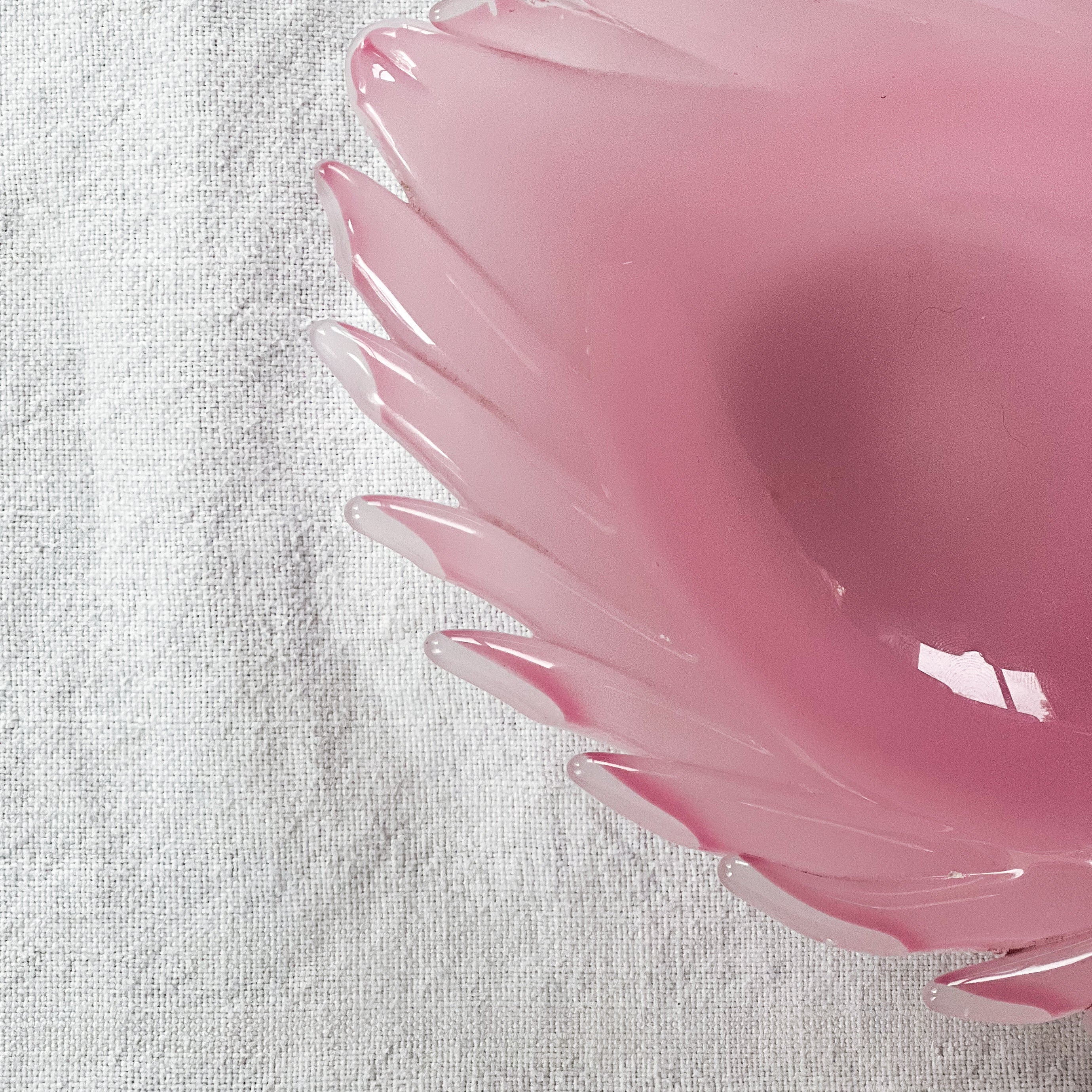 Pink Leaf Dish