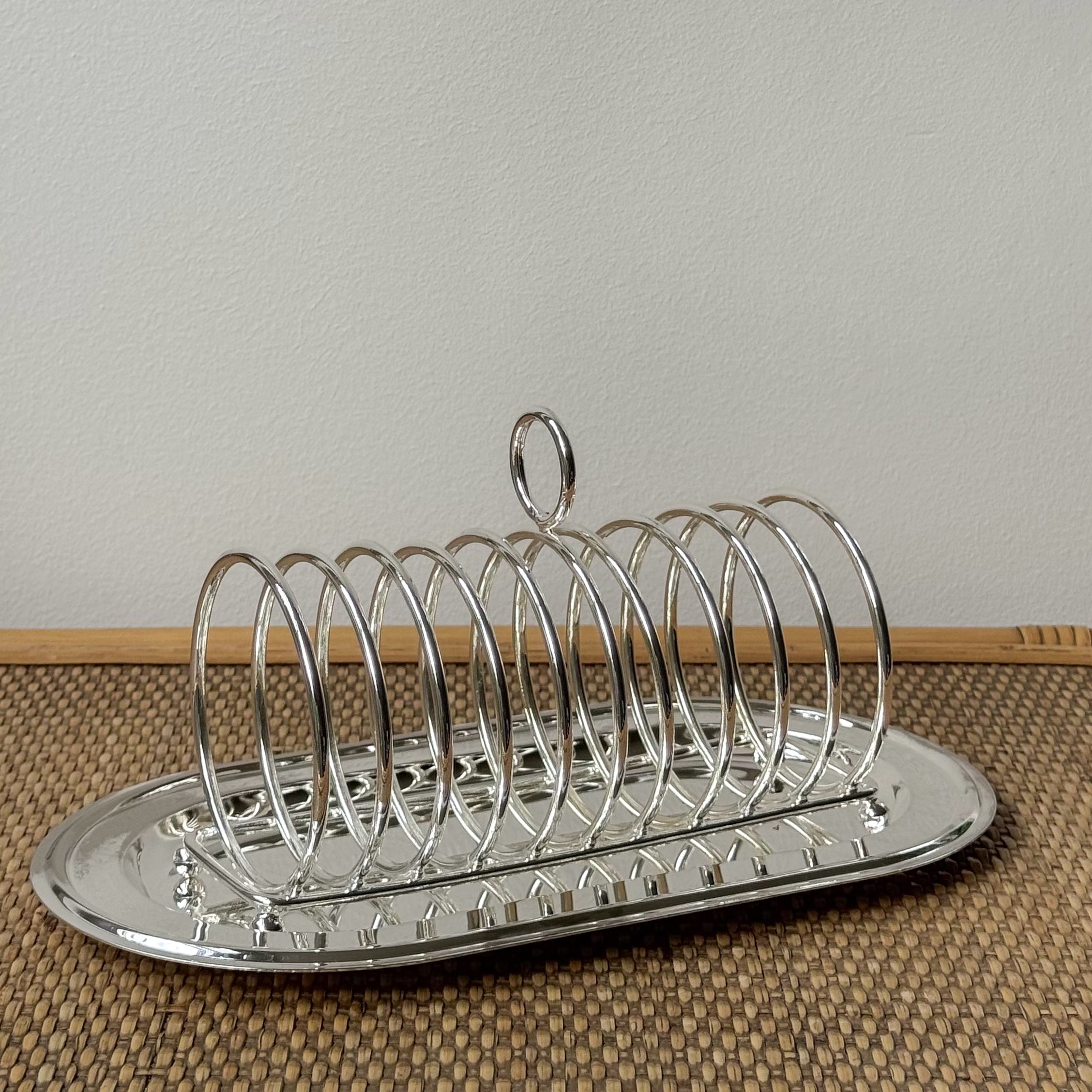 Silver-plated Toast Rack