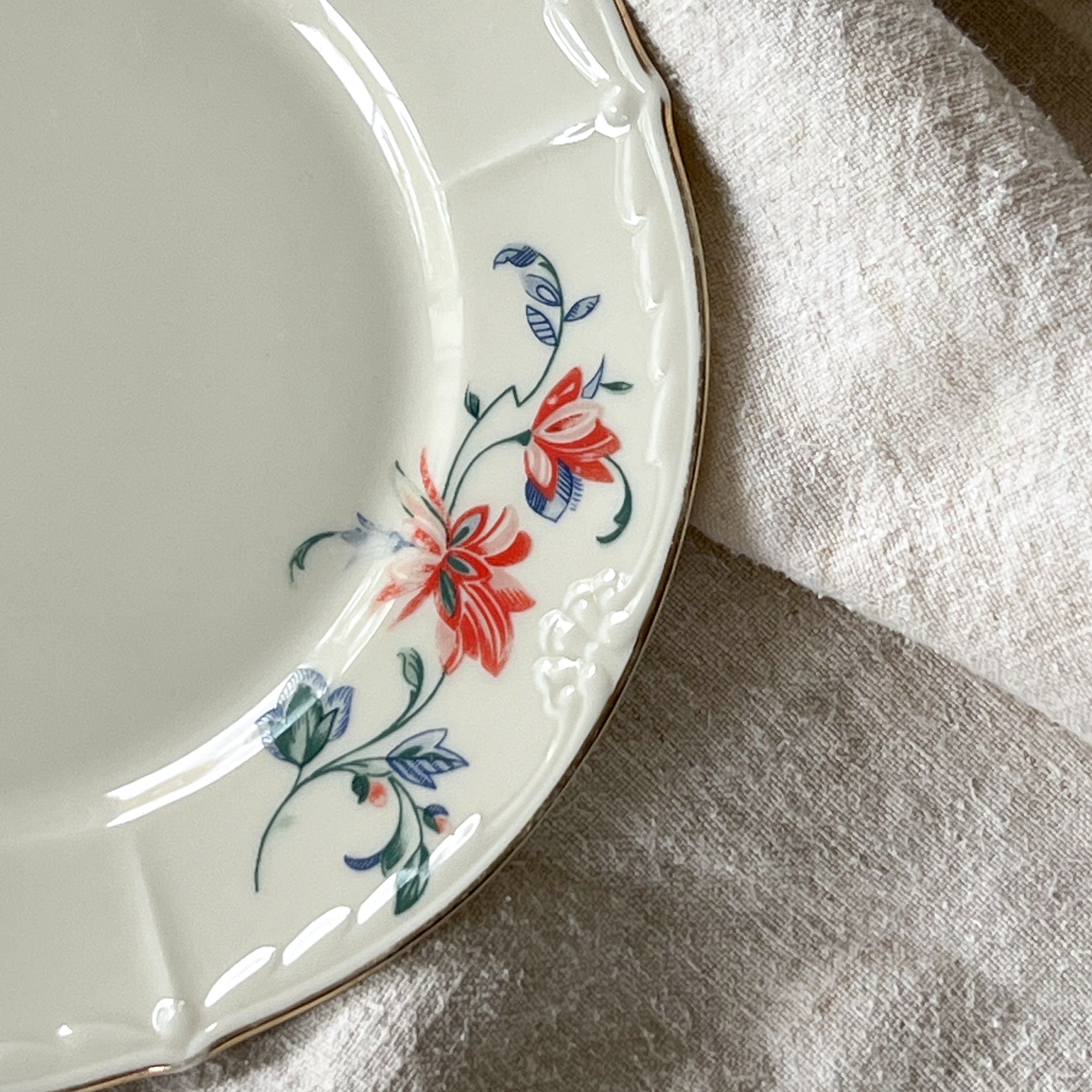 Floral Dessert Plates