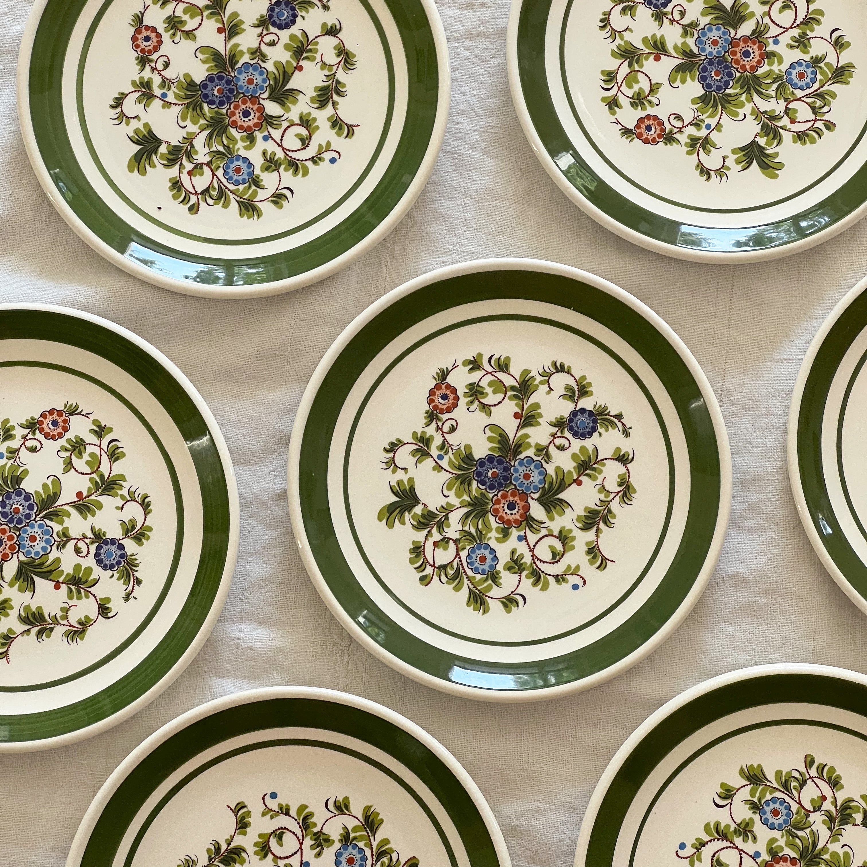 Floral Side Plates