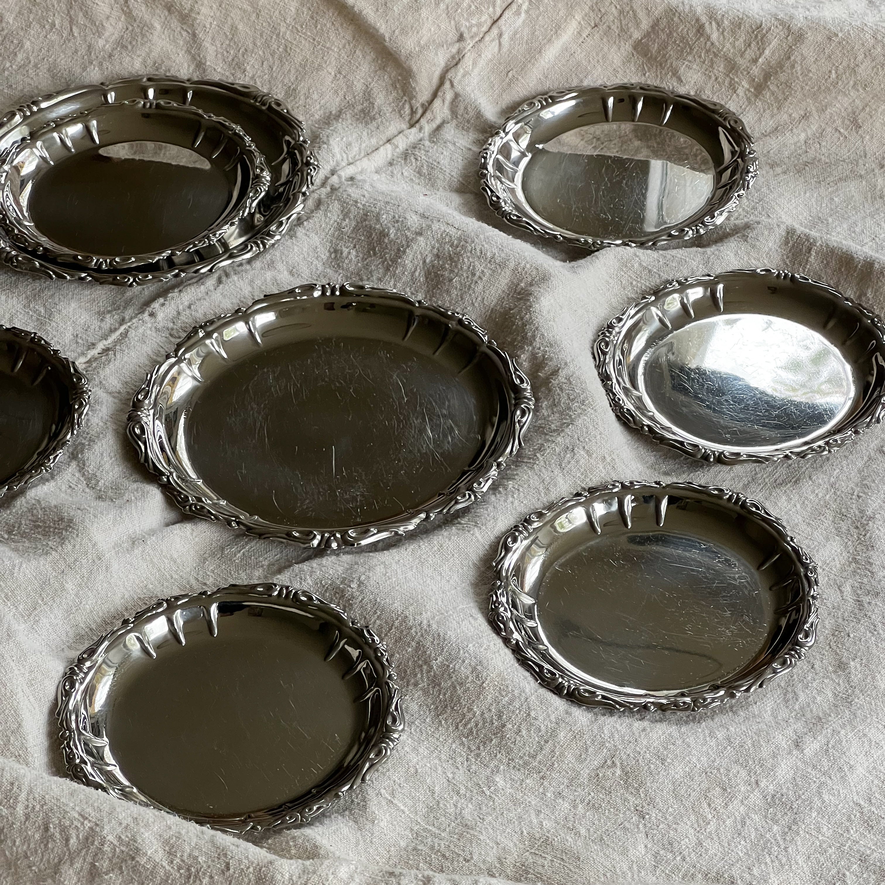 Stainless Steel Apero Plates