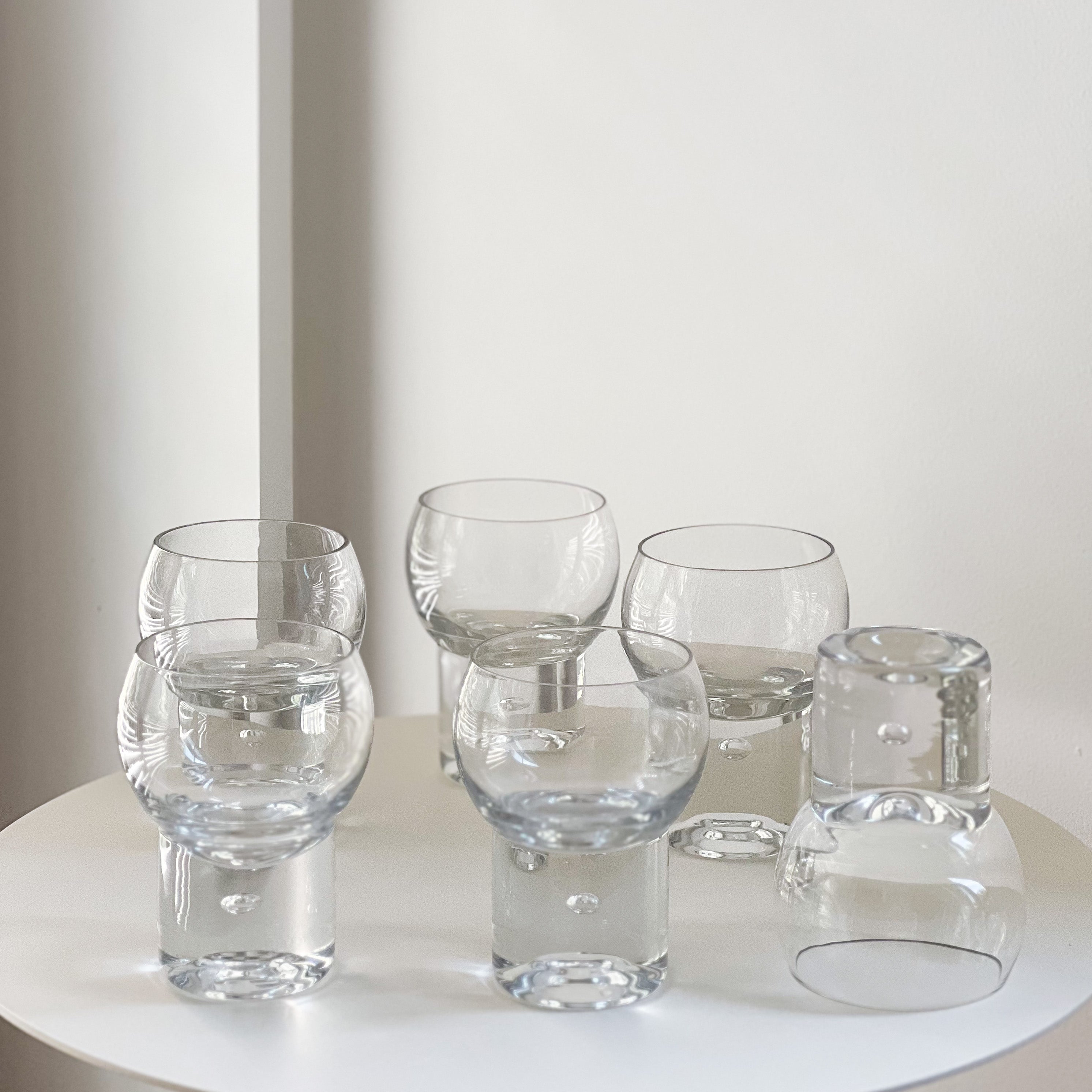 Small Midcentury Bubble Glasses