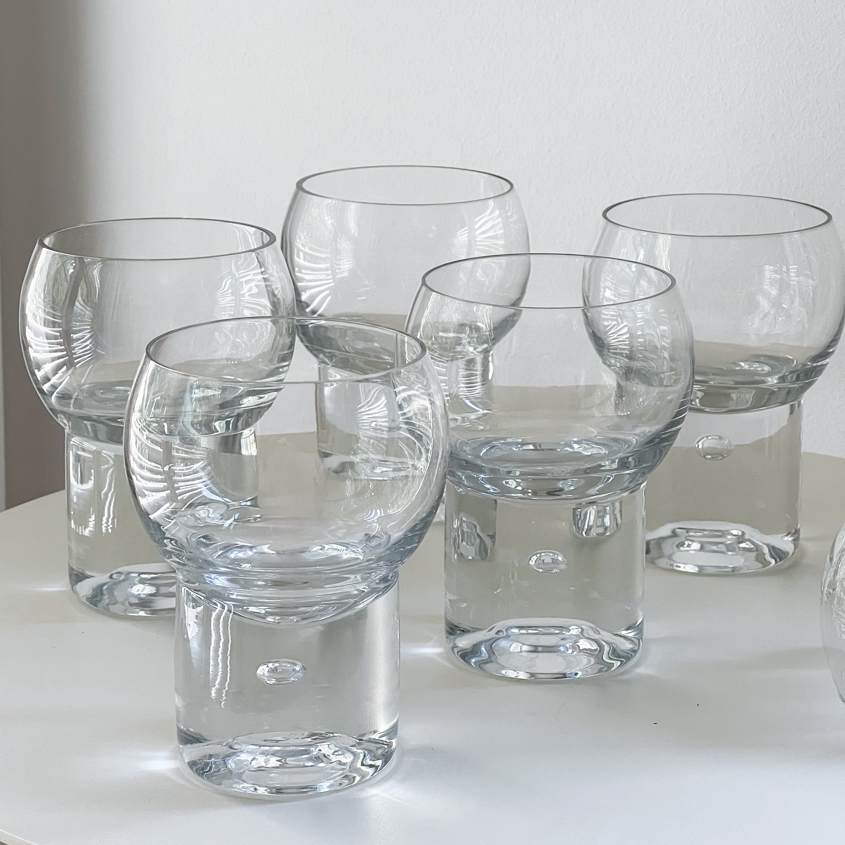Small Midcentury Bubble Glasses