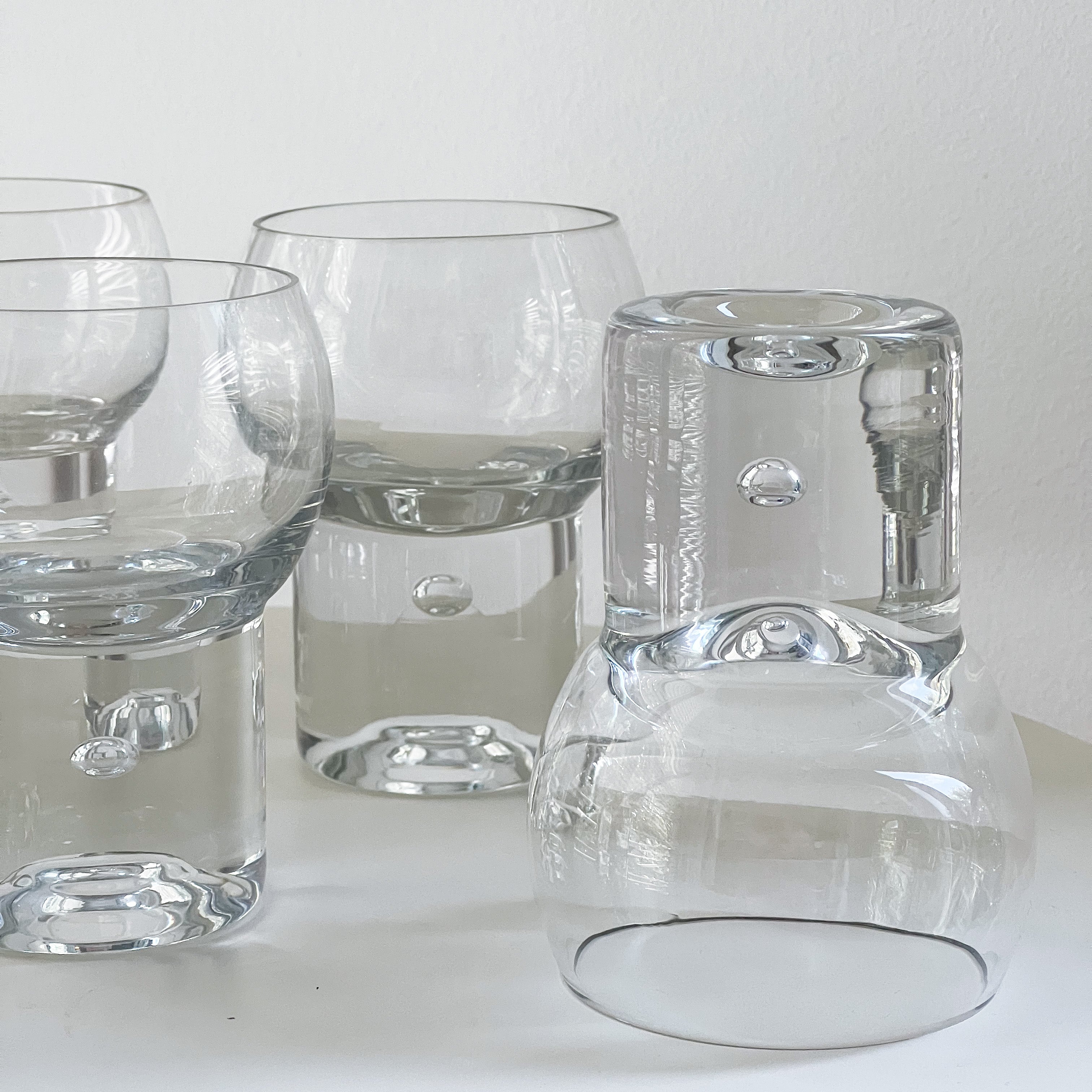 Small Midcentury Bubble Glasses