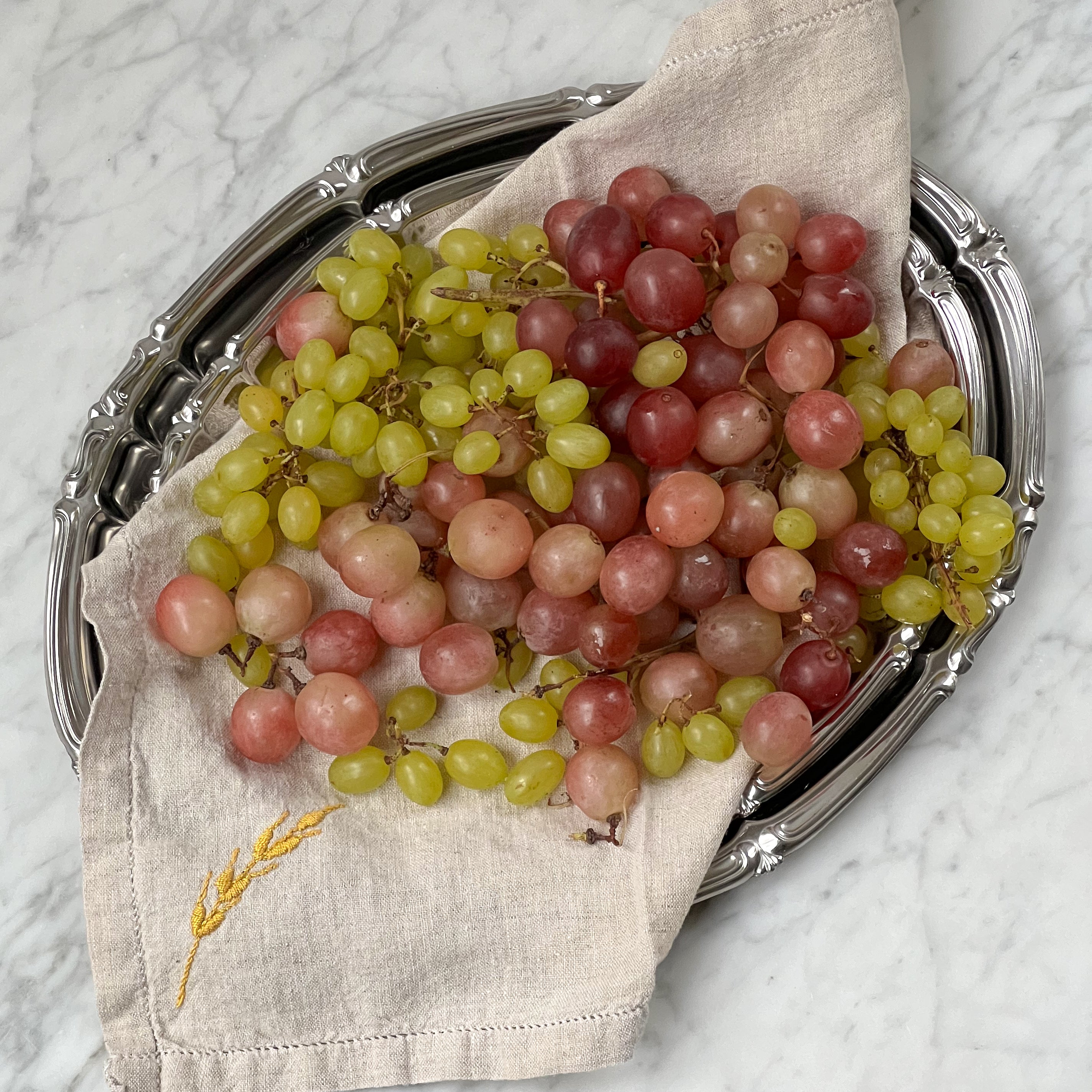 Stainless Steel Serving Plates