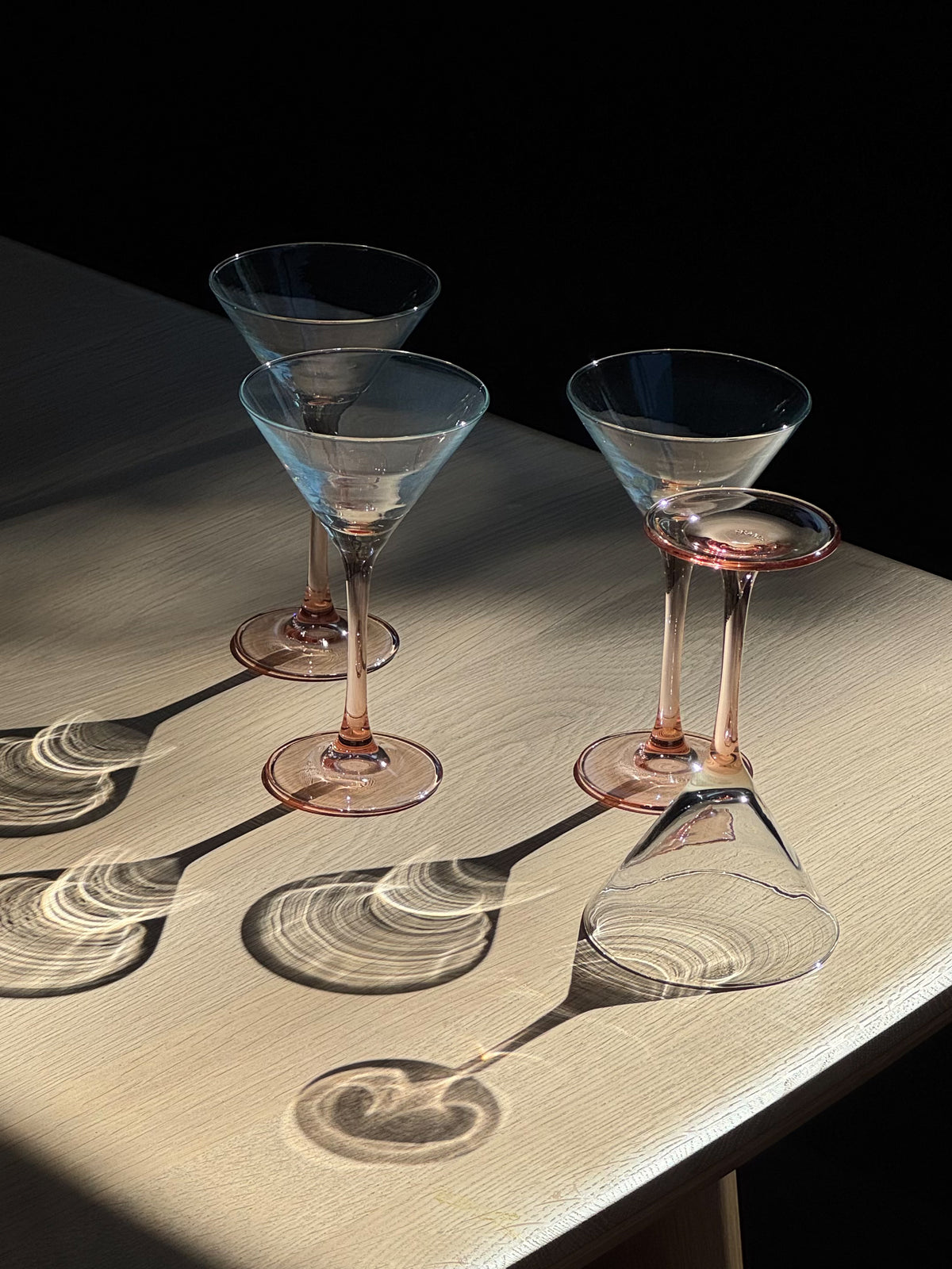 French Martini Glasses