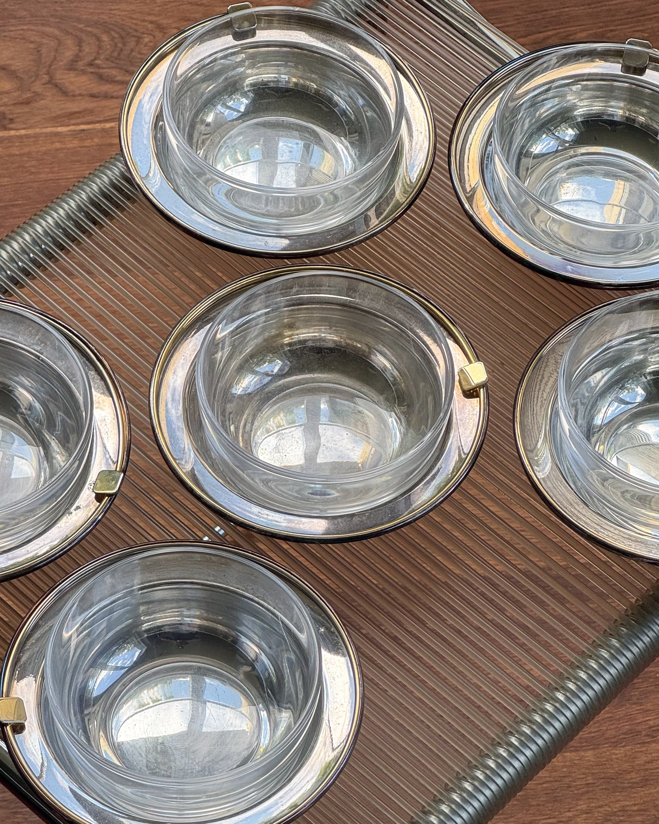 Silver-plated Dessert Bowls