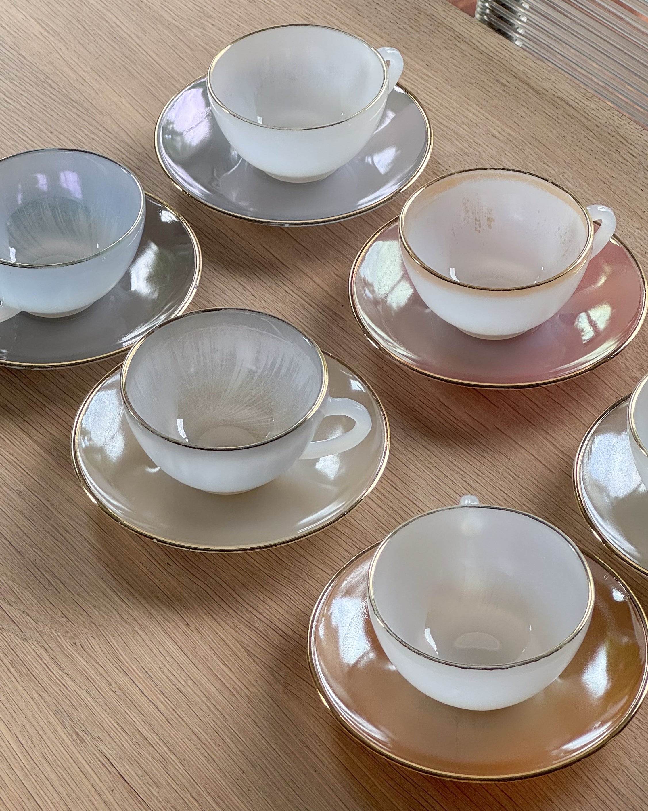 Arcopal Harlequin Espresso Cups