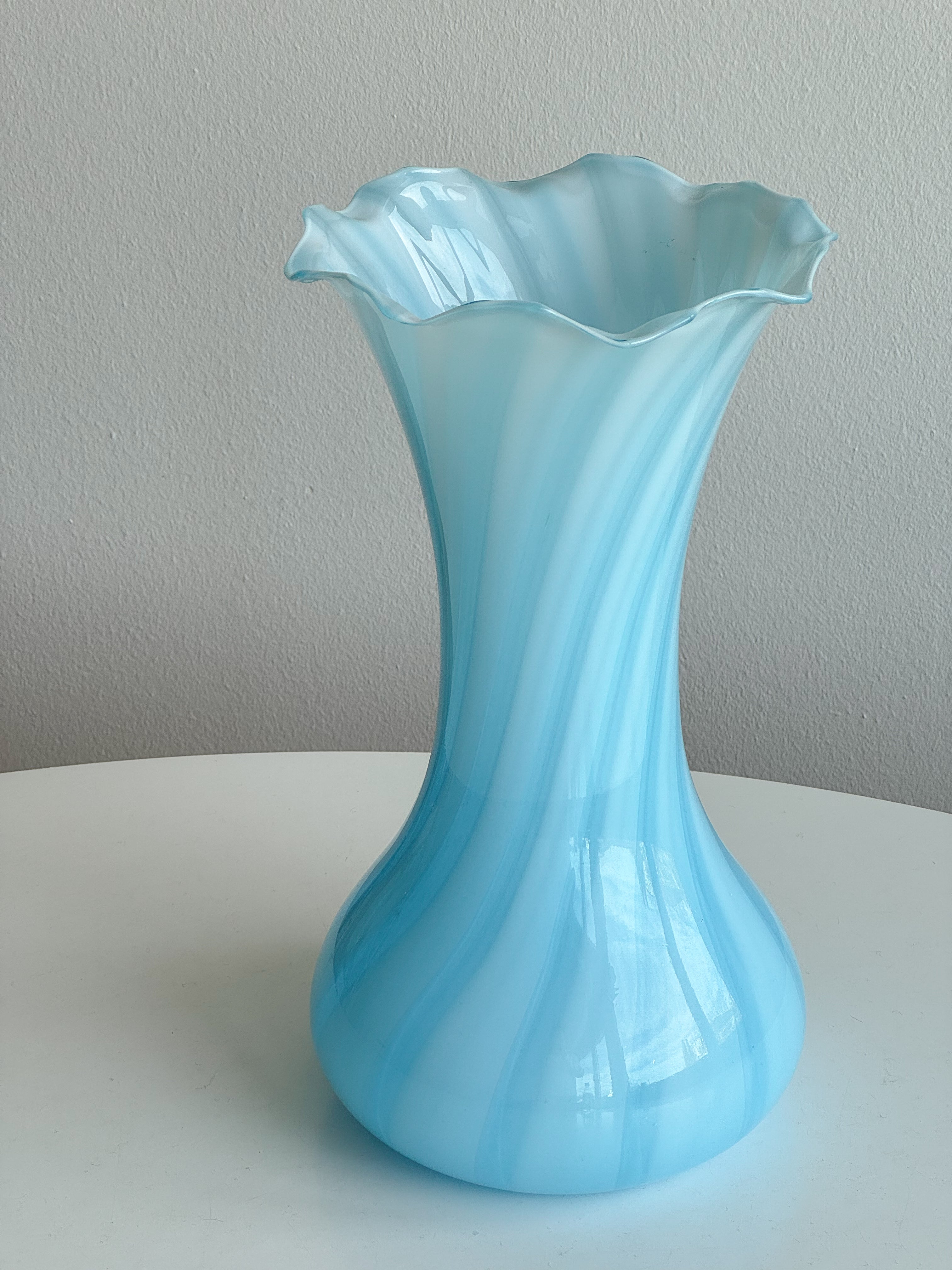Swirly Murano Vase