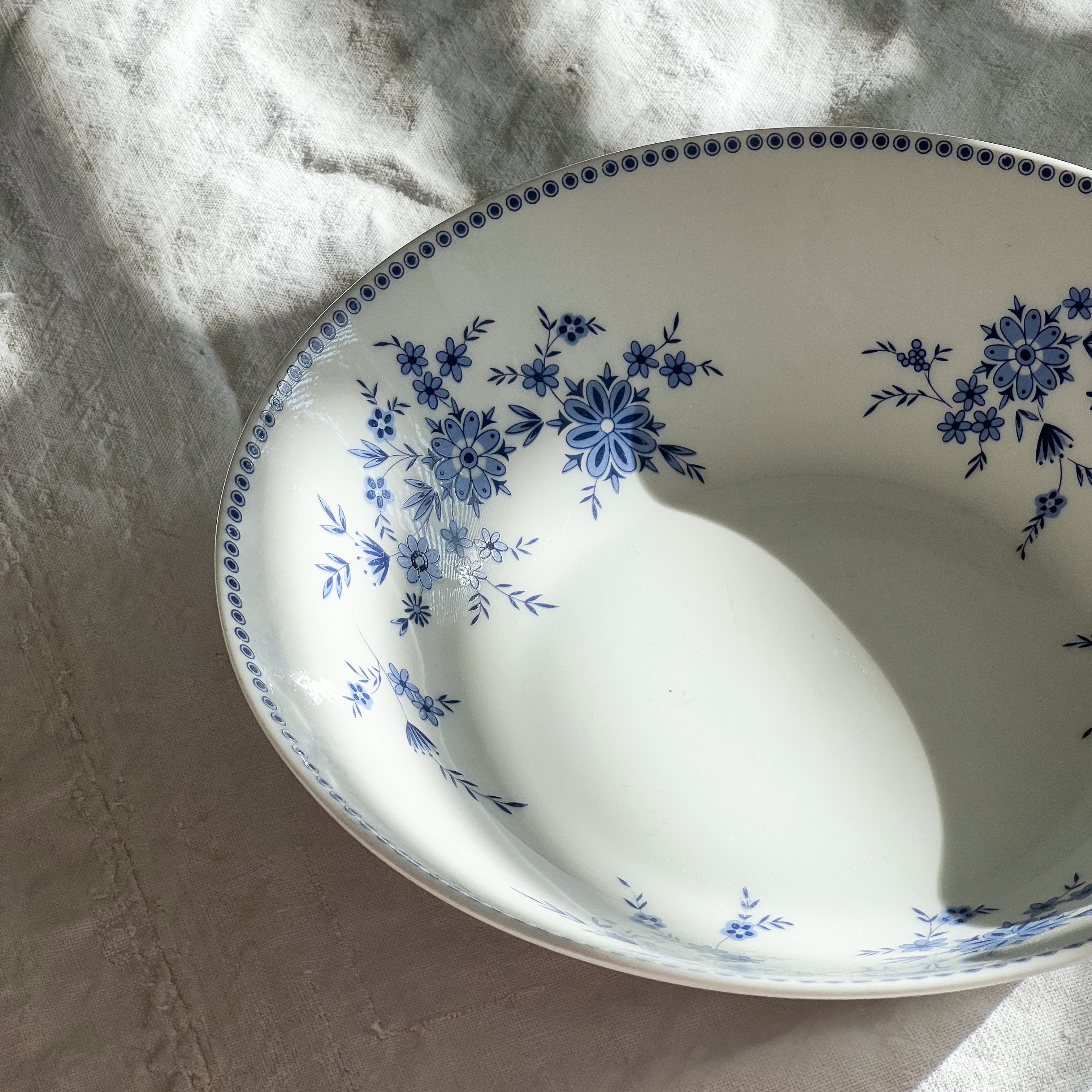 Vintage Floral Bowl
