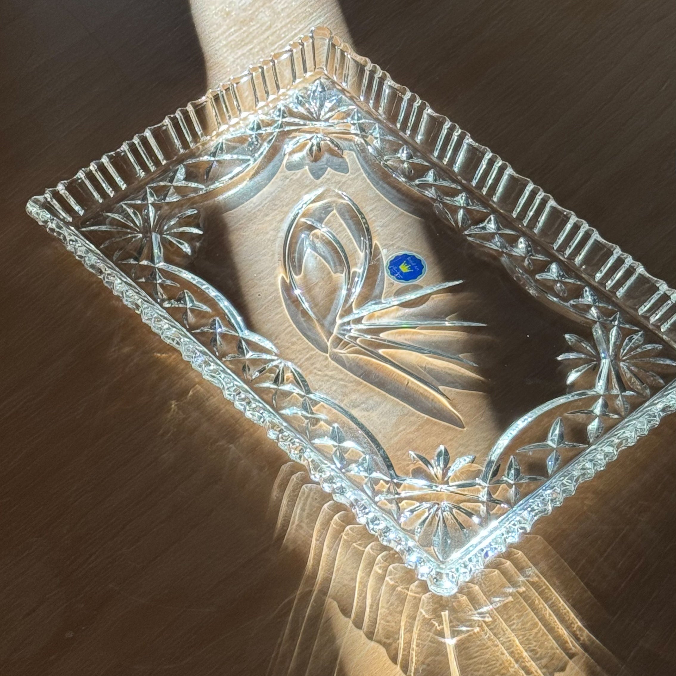 Crystal Serving Tray
