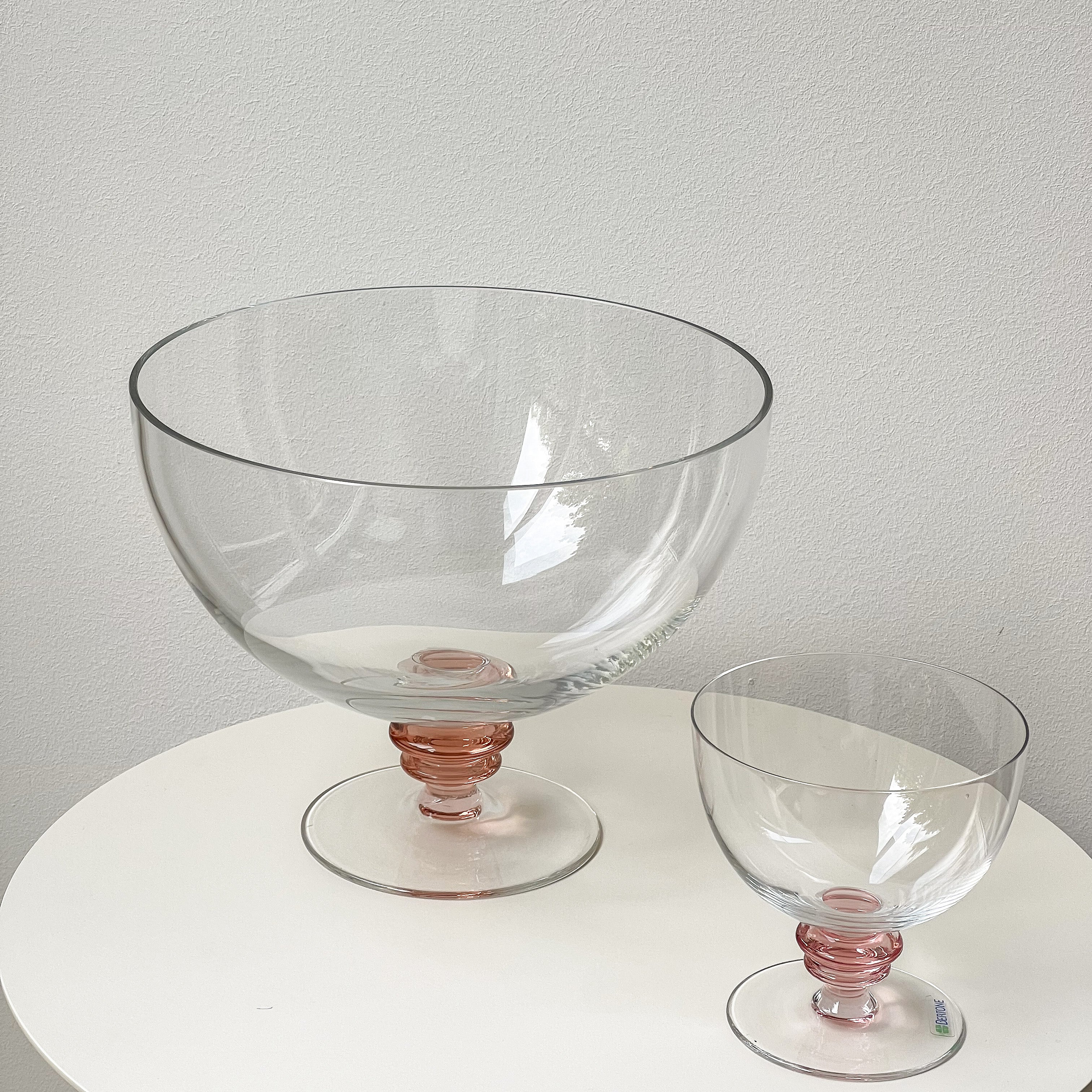 Pink Dessert Coupes