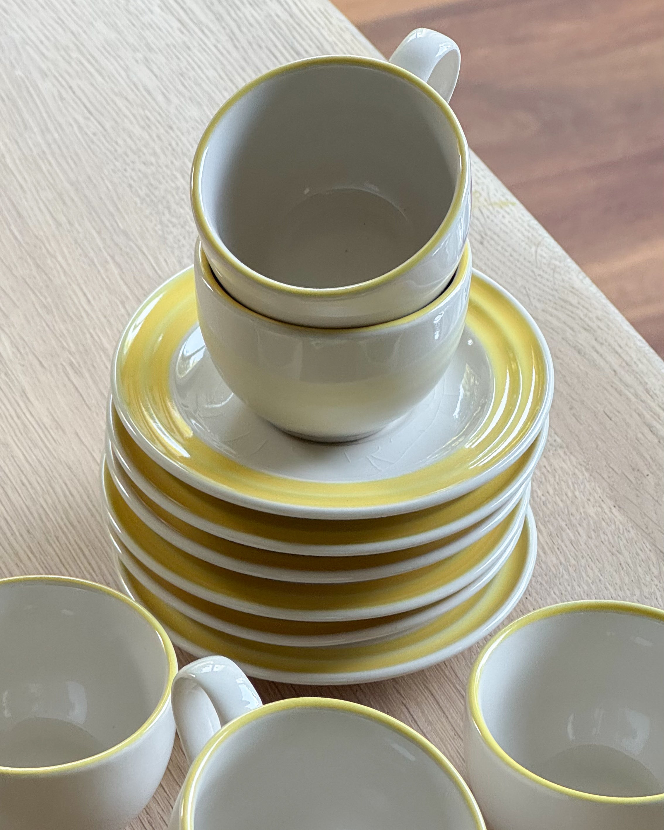 Yellow Espresso Cups