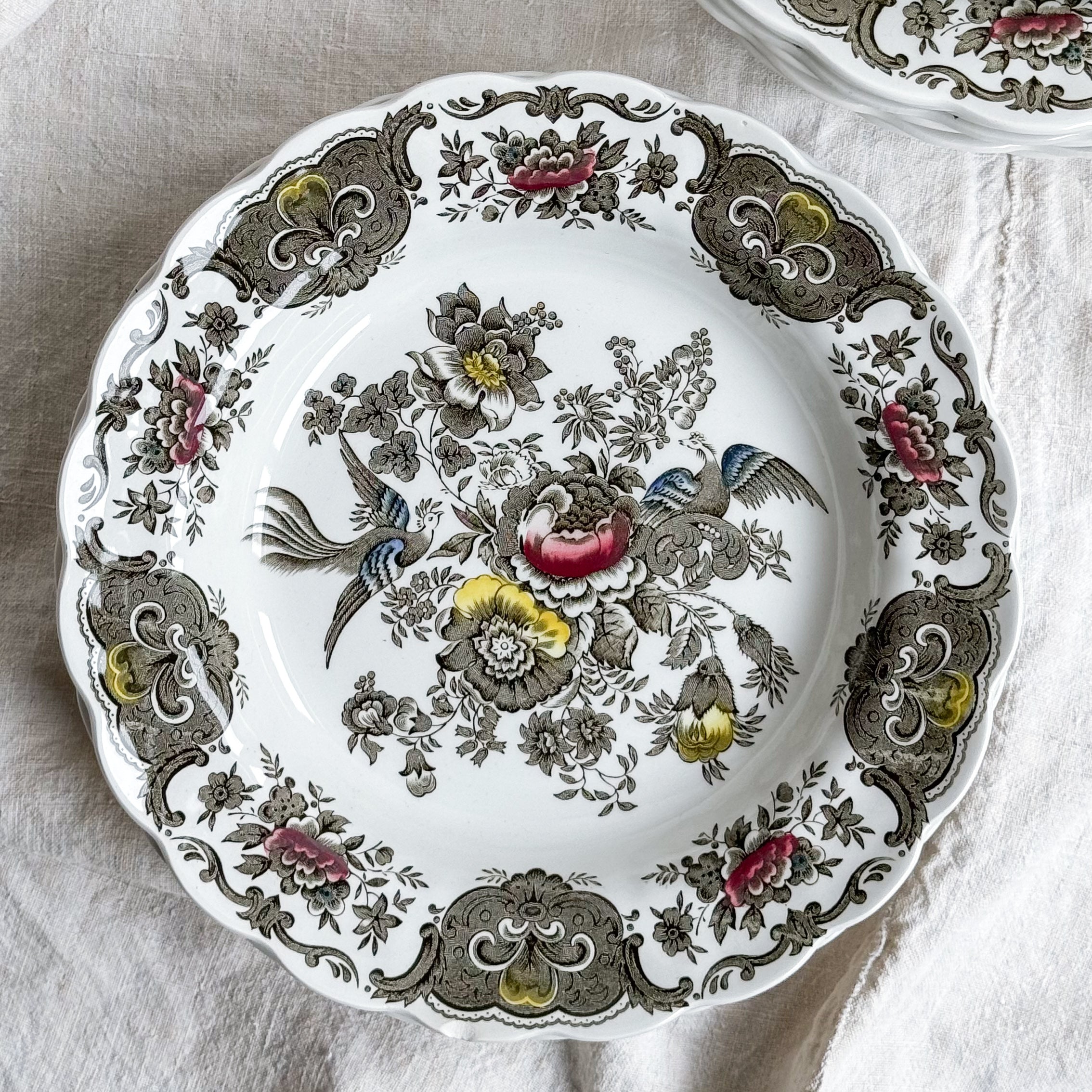 Ridgeway Floral Plates