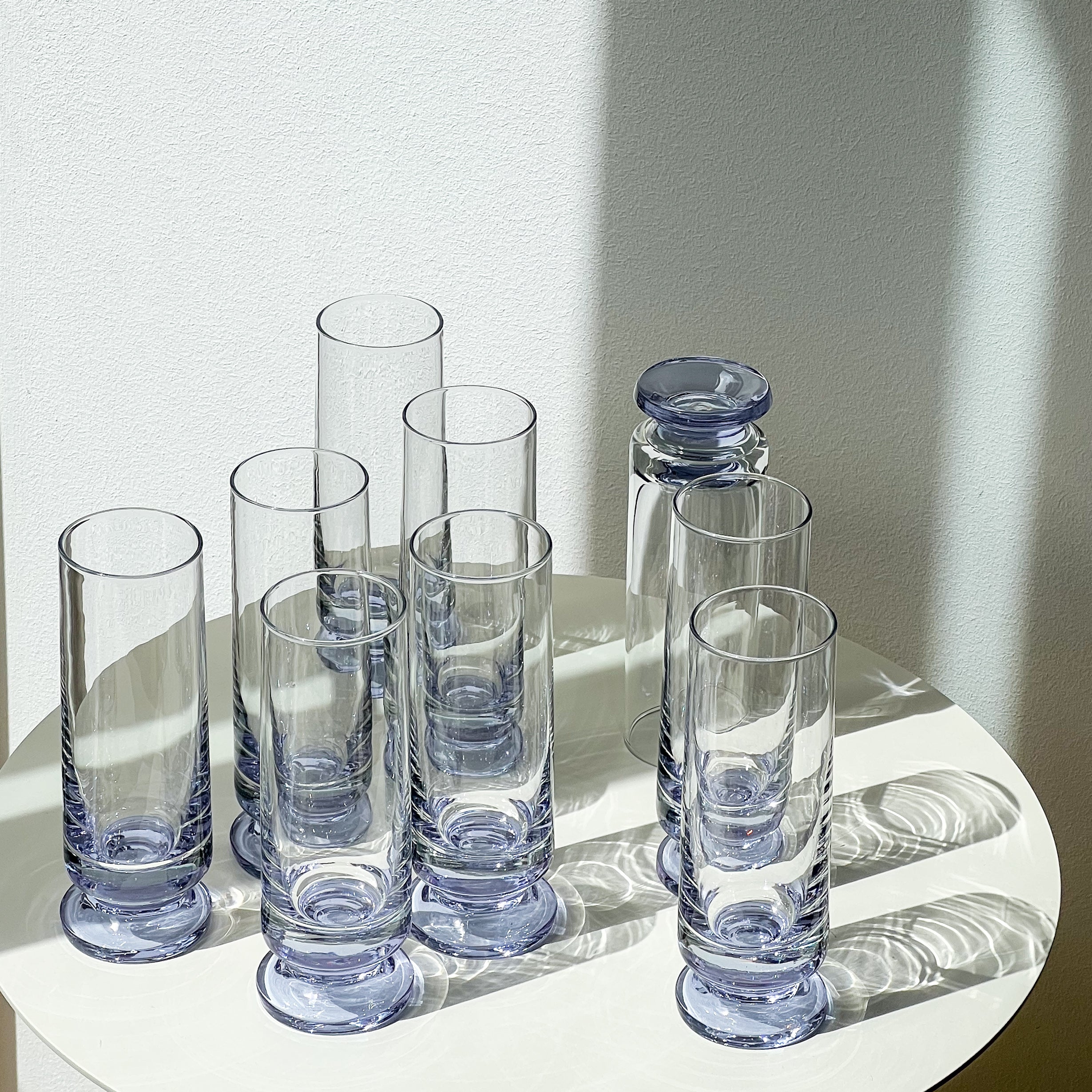 Lilac Longdrink Glasses