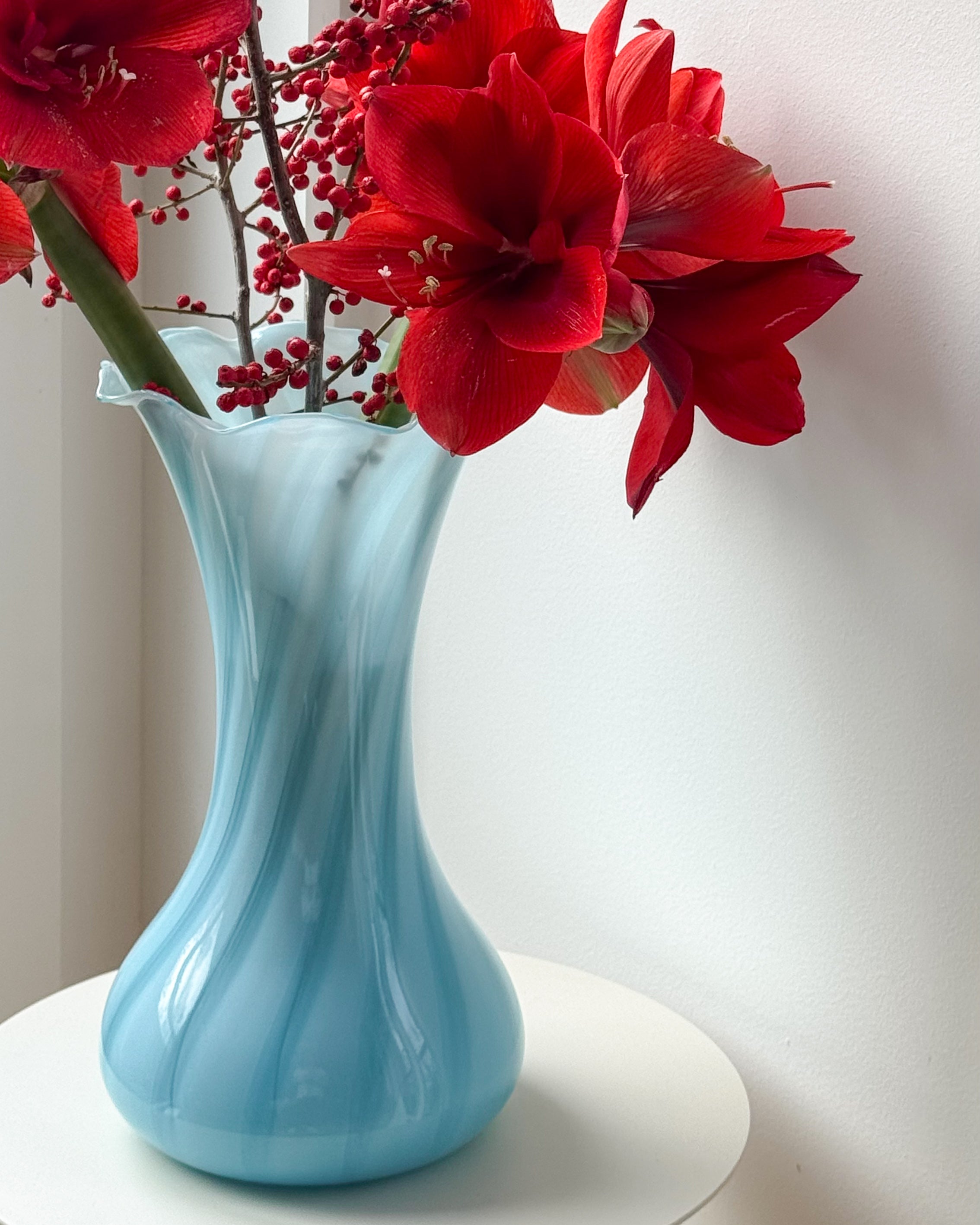 Swirly Murano Vase