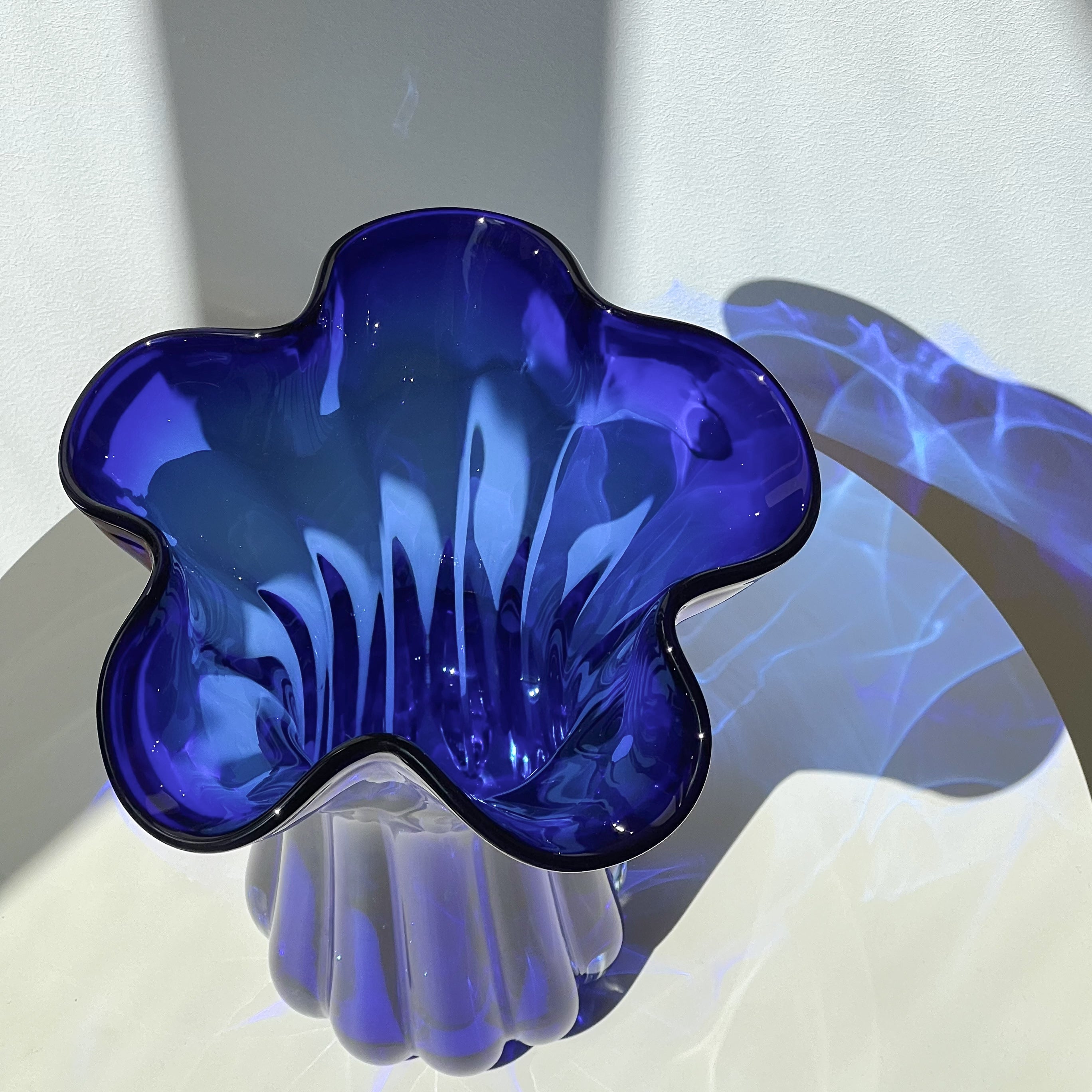 Blue Fazzoletto Vase