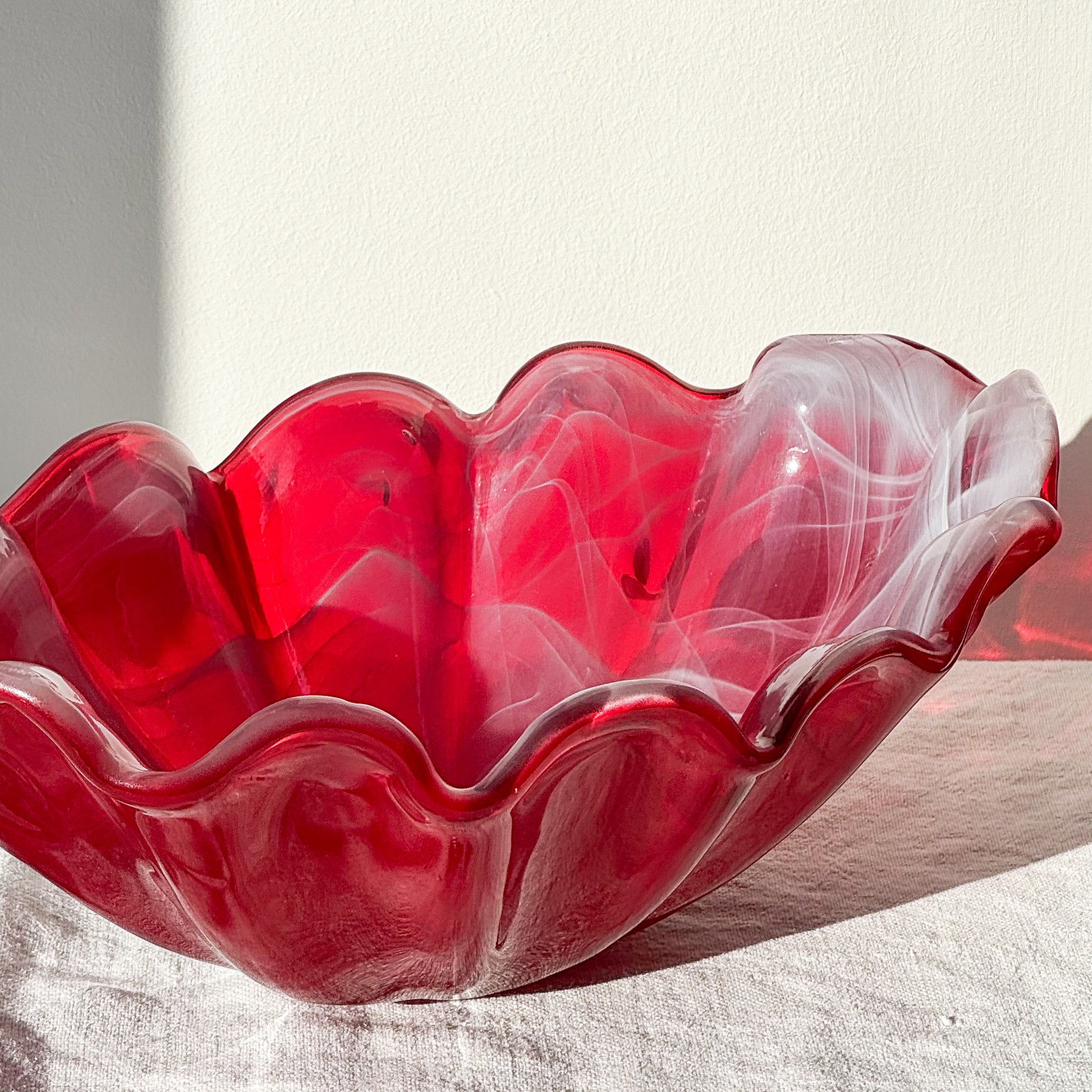 Red Murano Shell
