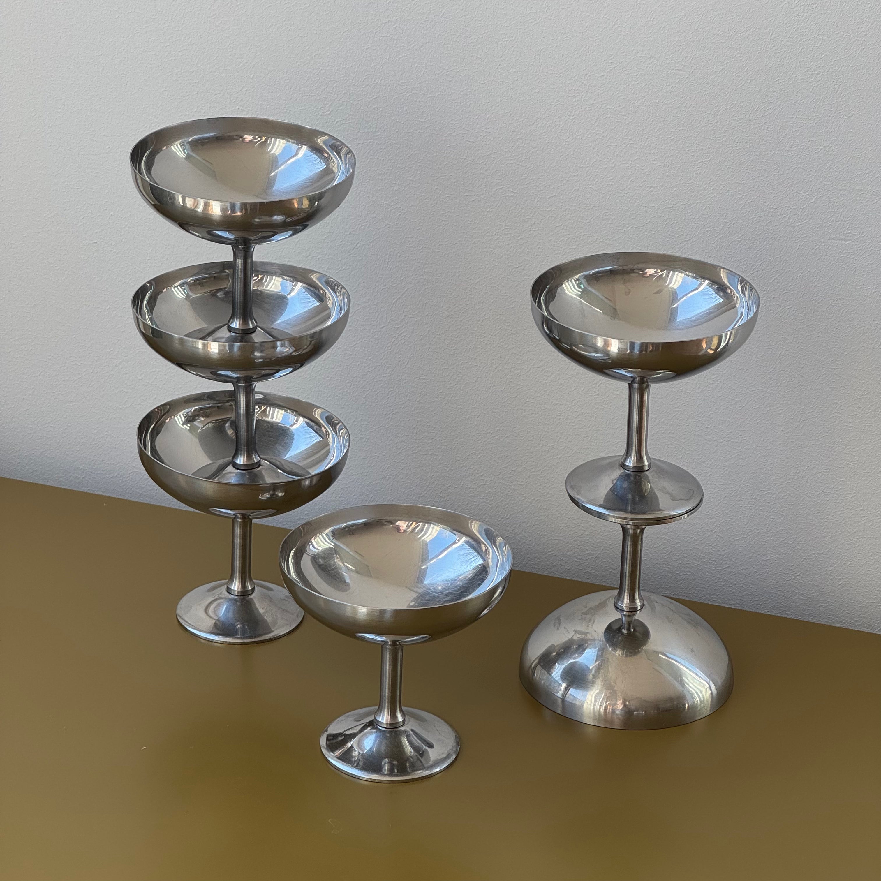 Classic Stainless Steel Coupes