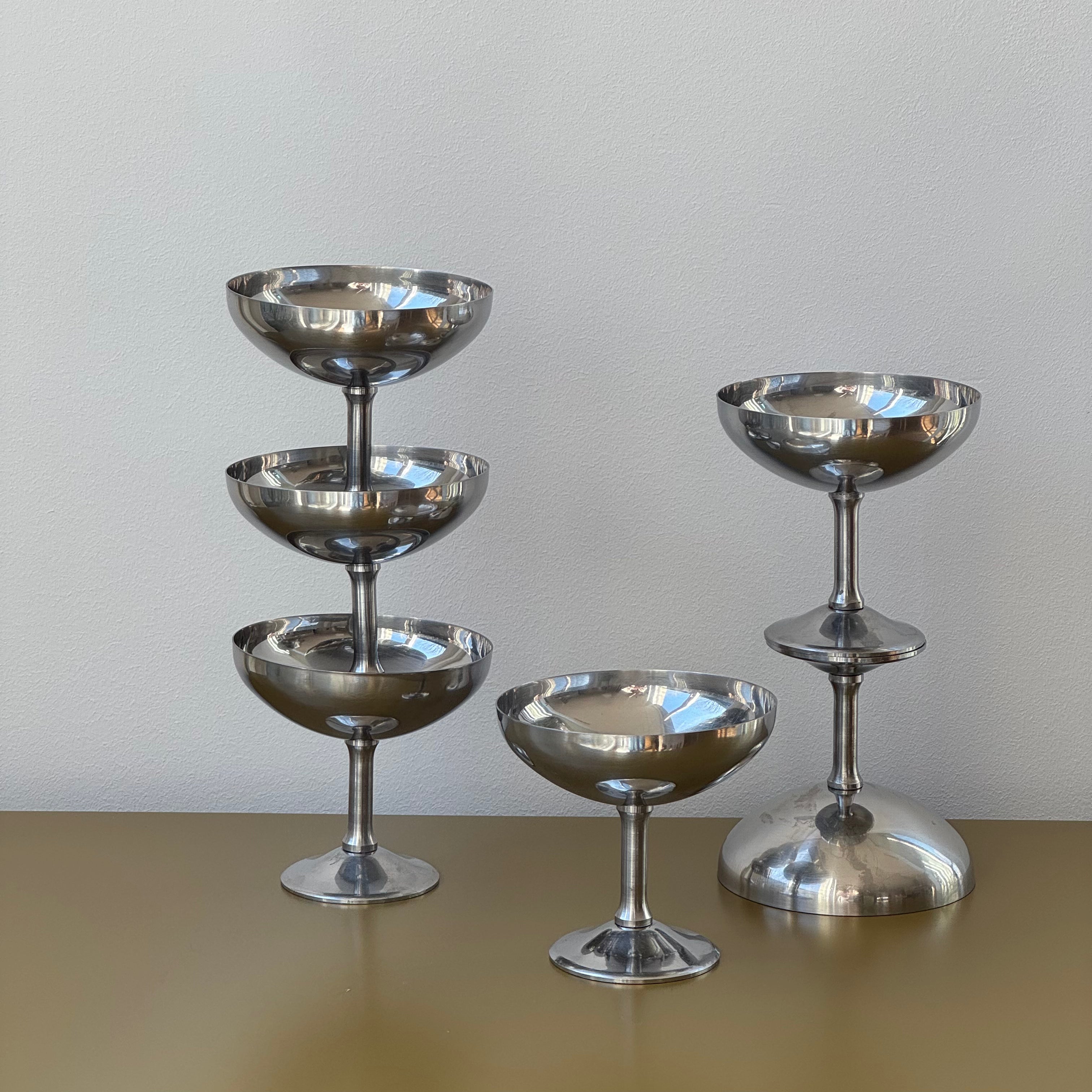 Classic Stainless Steel Coupes