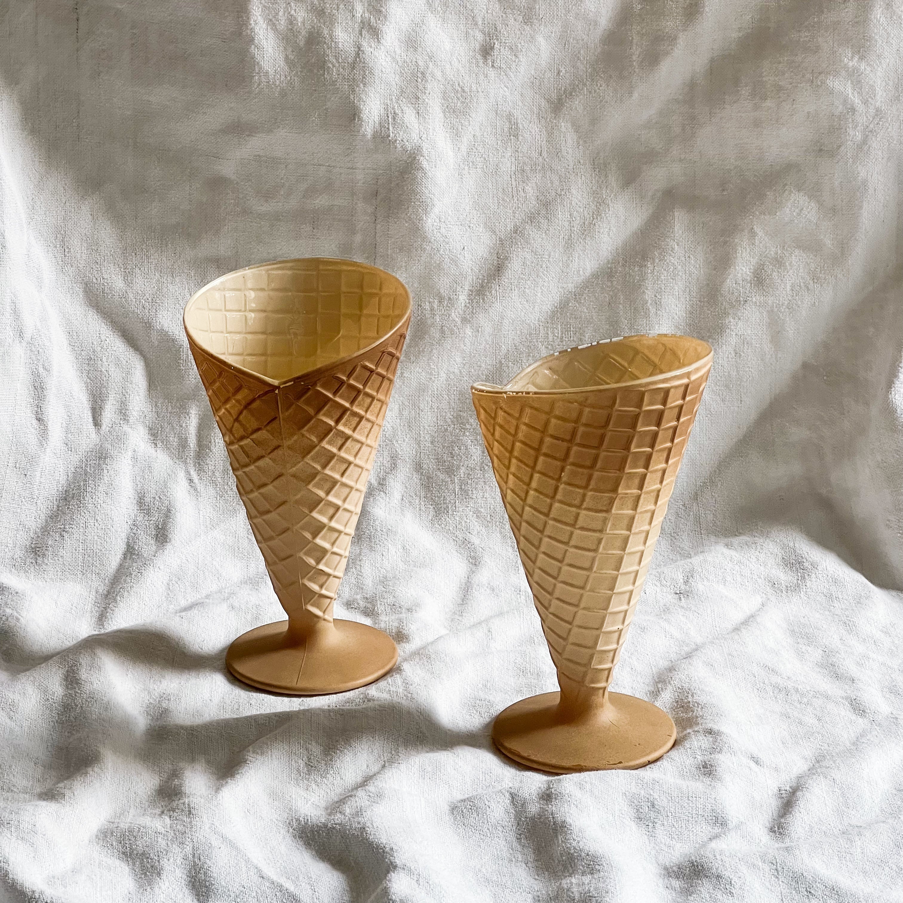 Bormioli Rocco Ice Cream Cones (2x)
