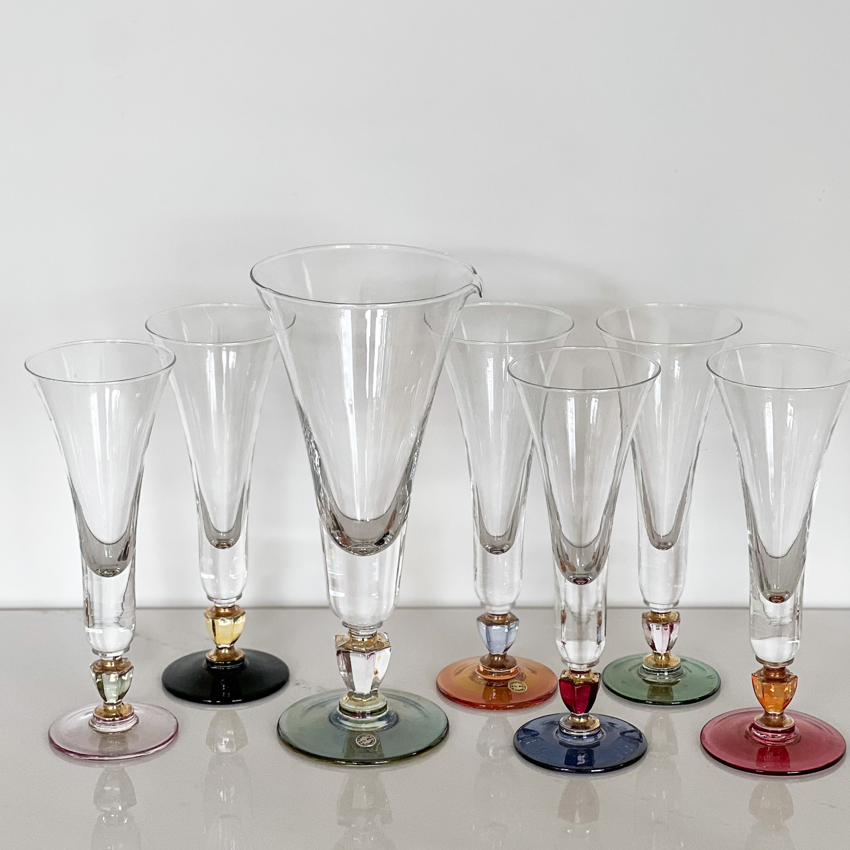 Crystal Champagne Flutes