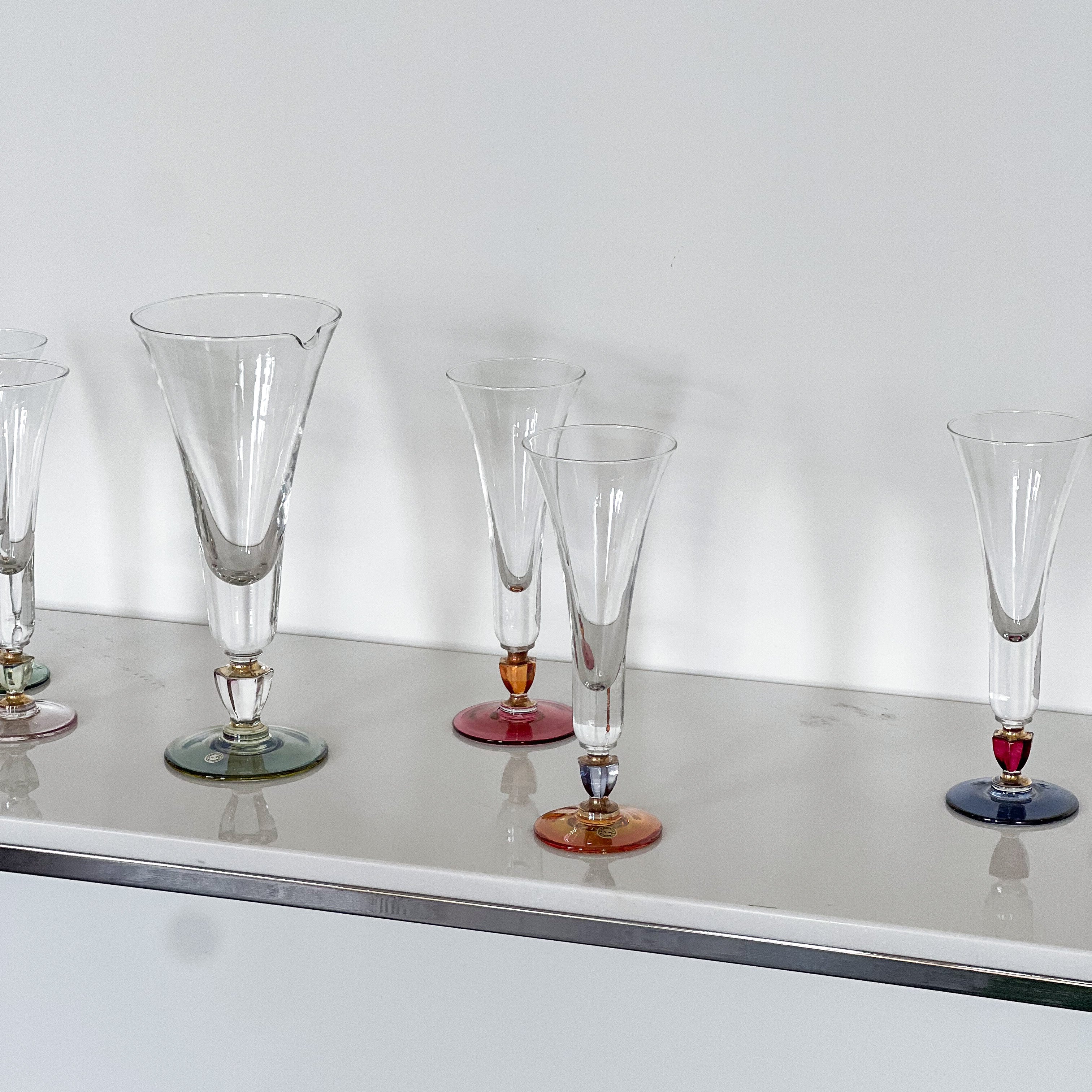 Crystal Champagne Flutes