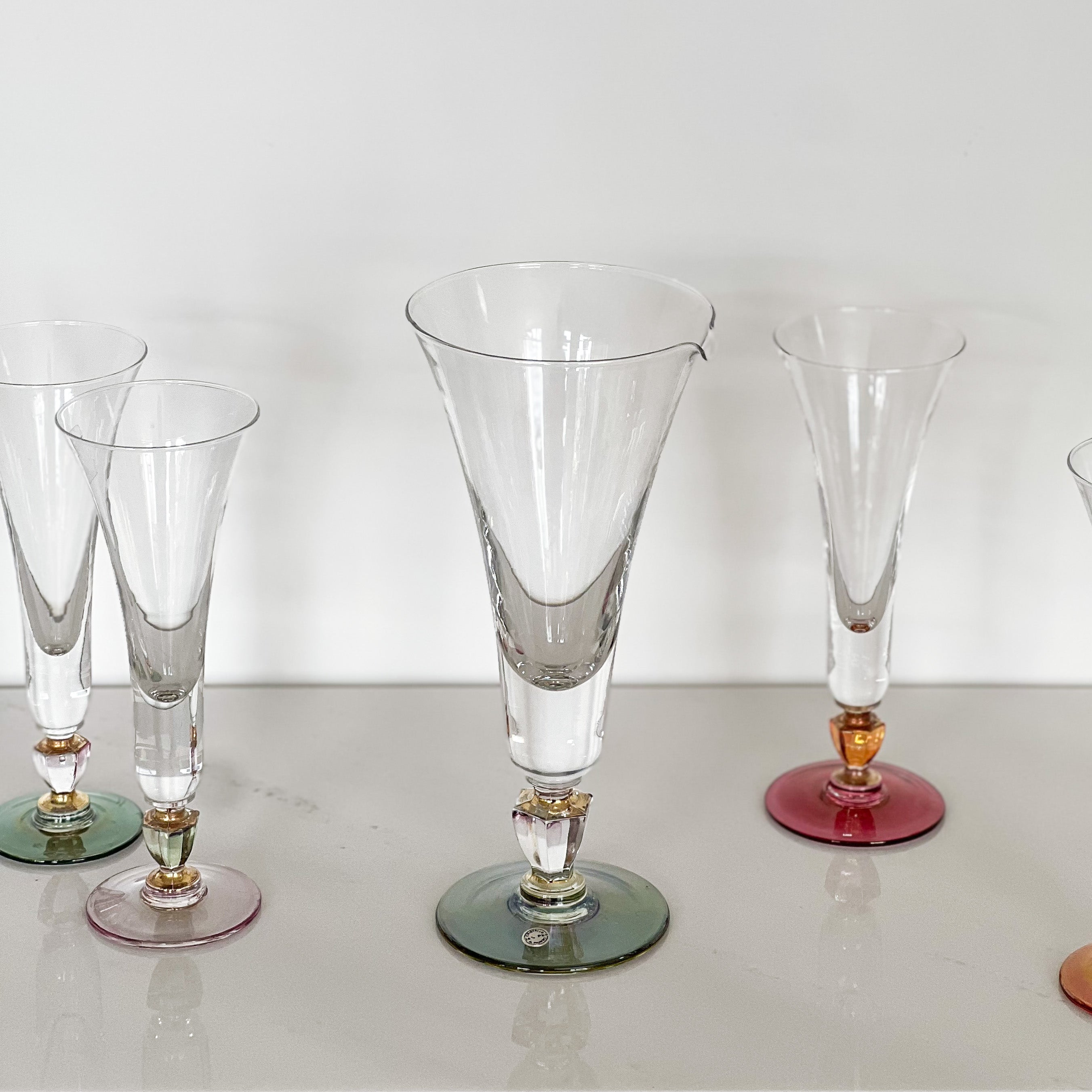 Crystal Champagne Flutes