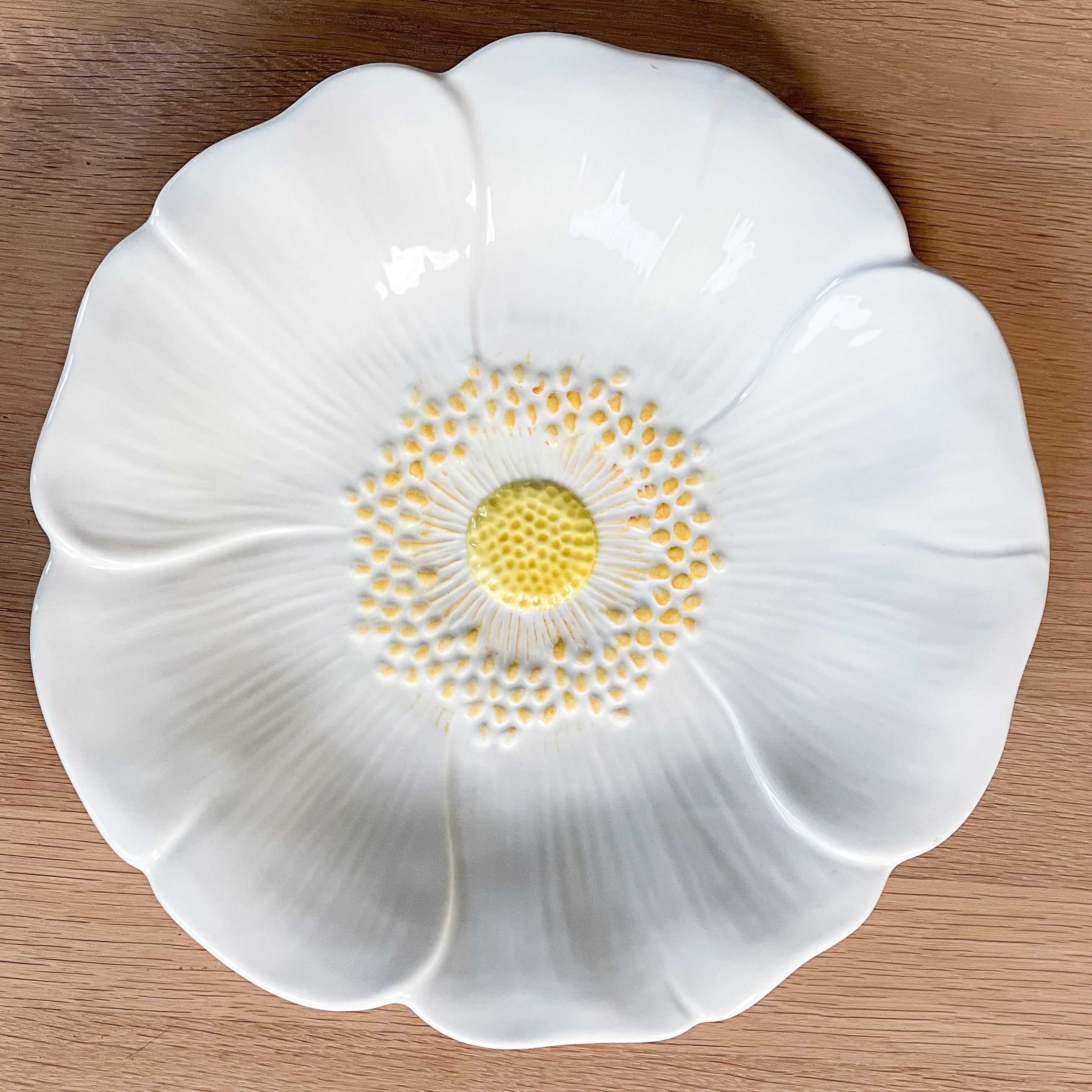 Vintage Wildflower Plate