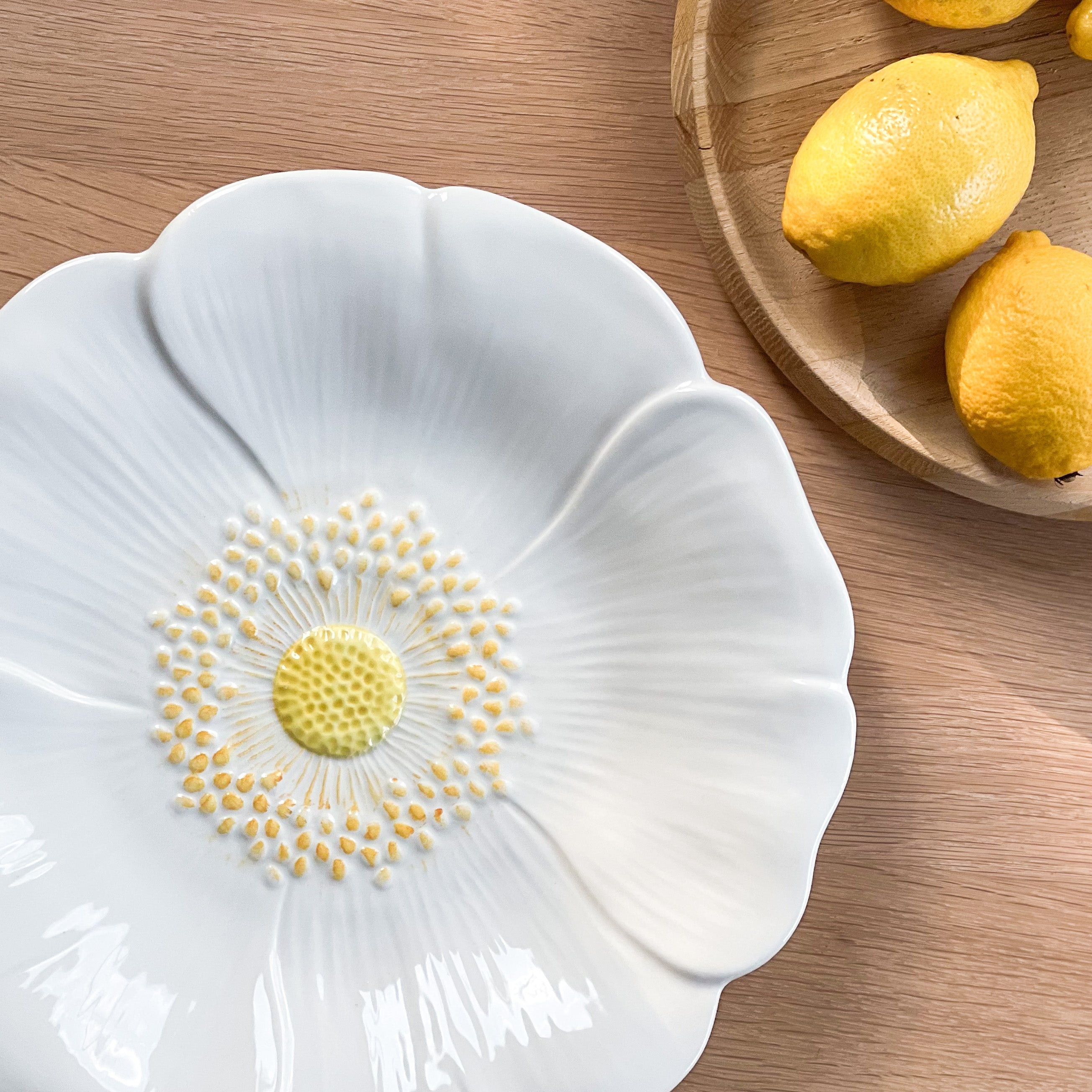 Vintage Wildflower Plate