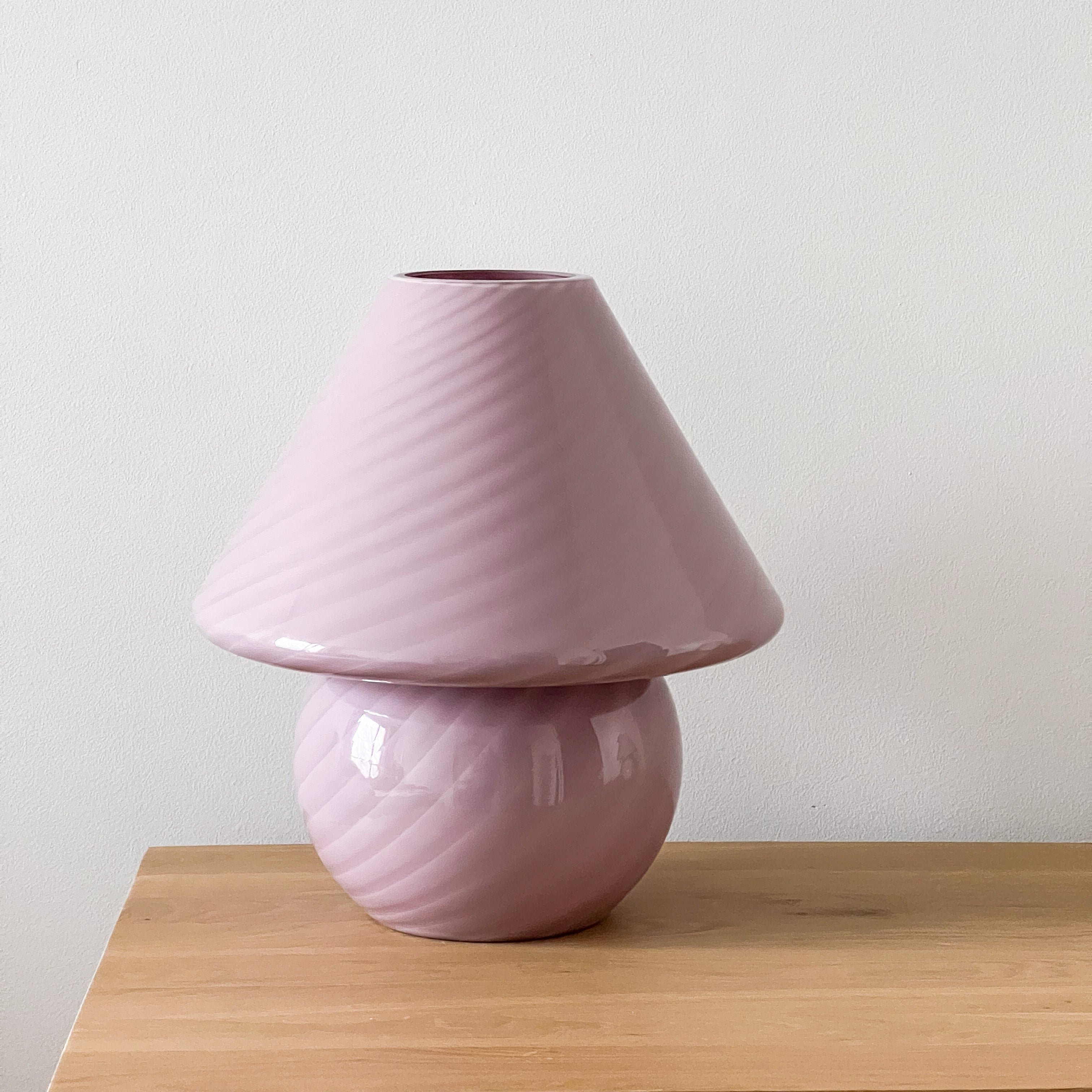 XL Amethyst Mushroom Lamp