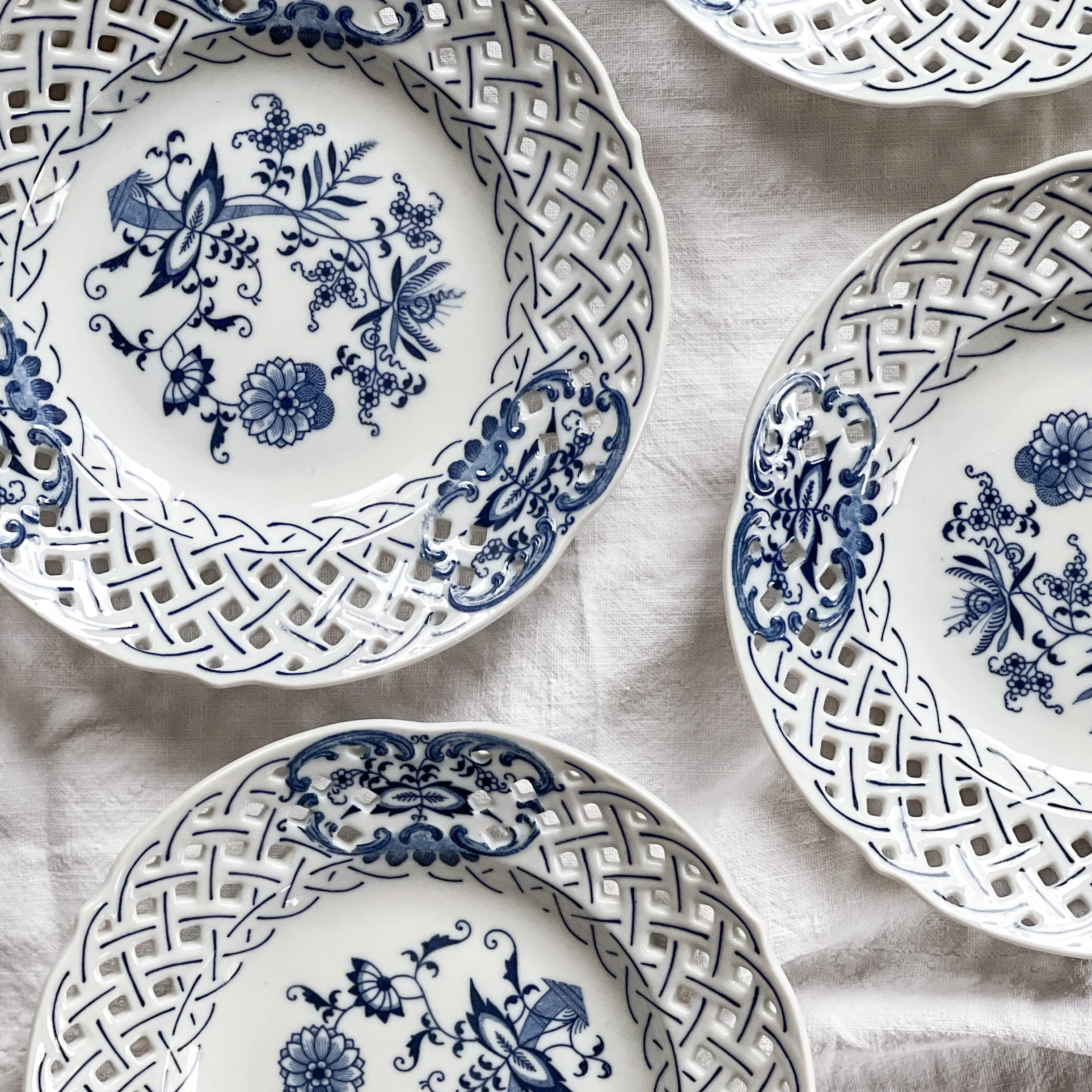 Vintage Dessert Plates