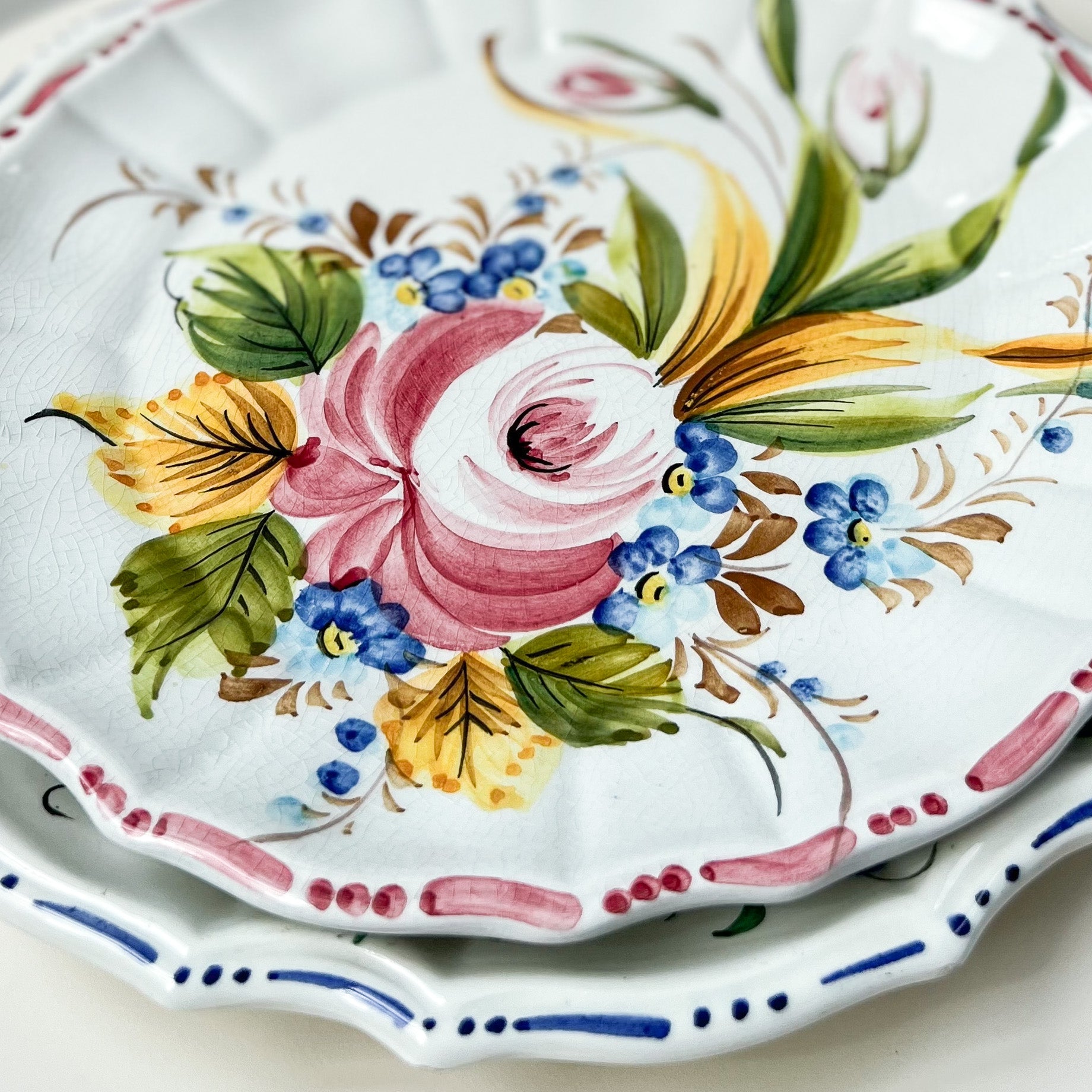 Nove Rose Pink Plate