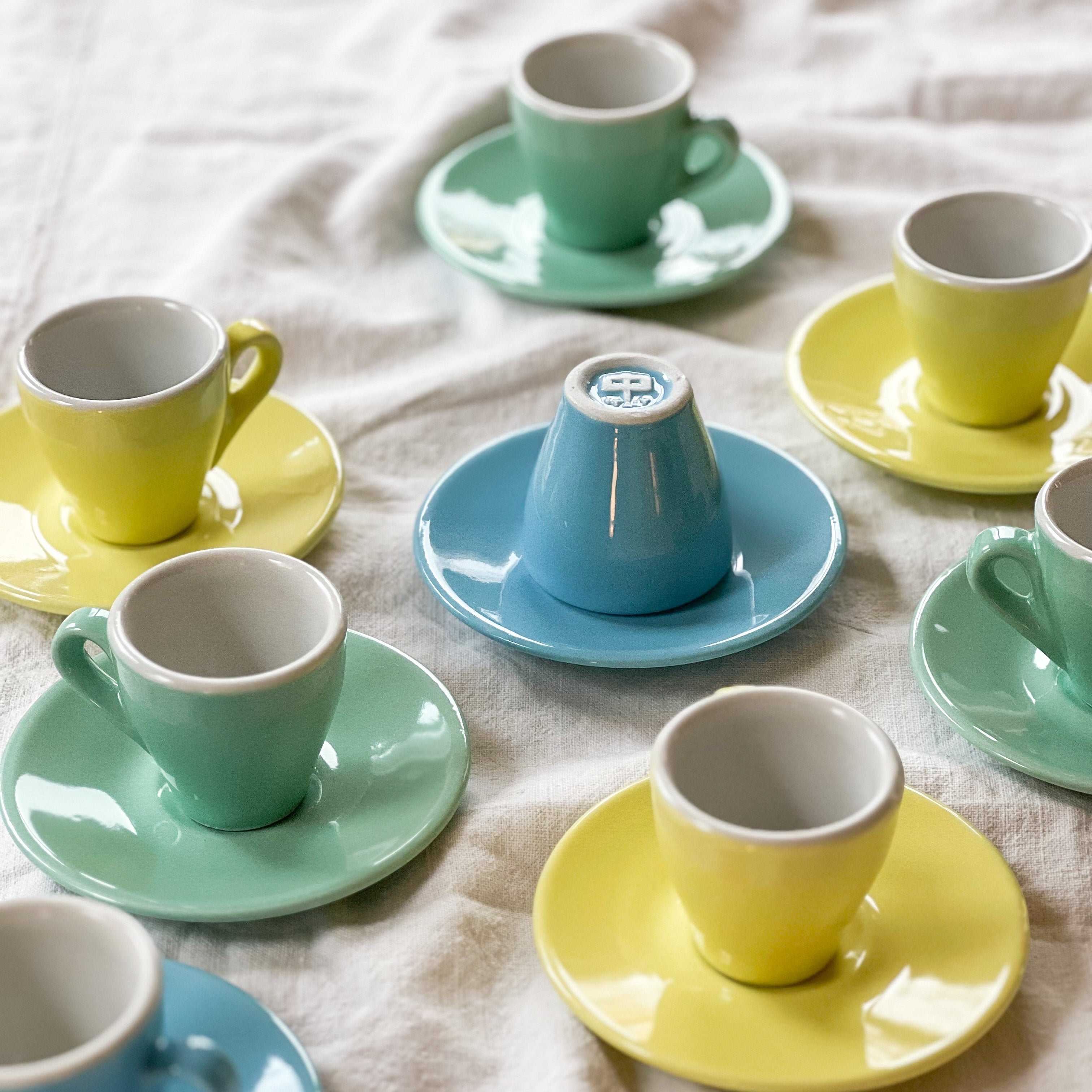 Multicolor Espresso Set