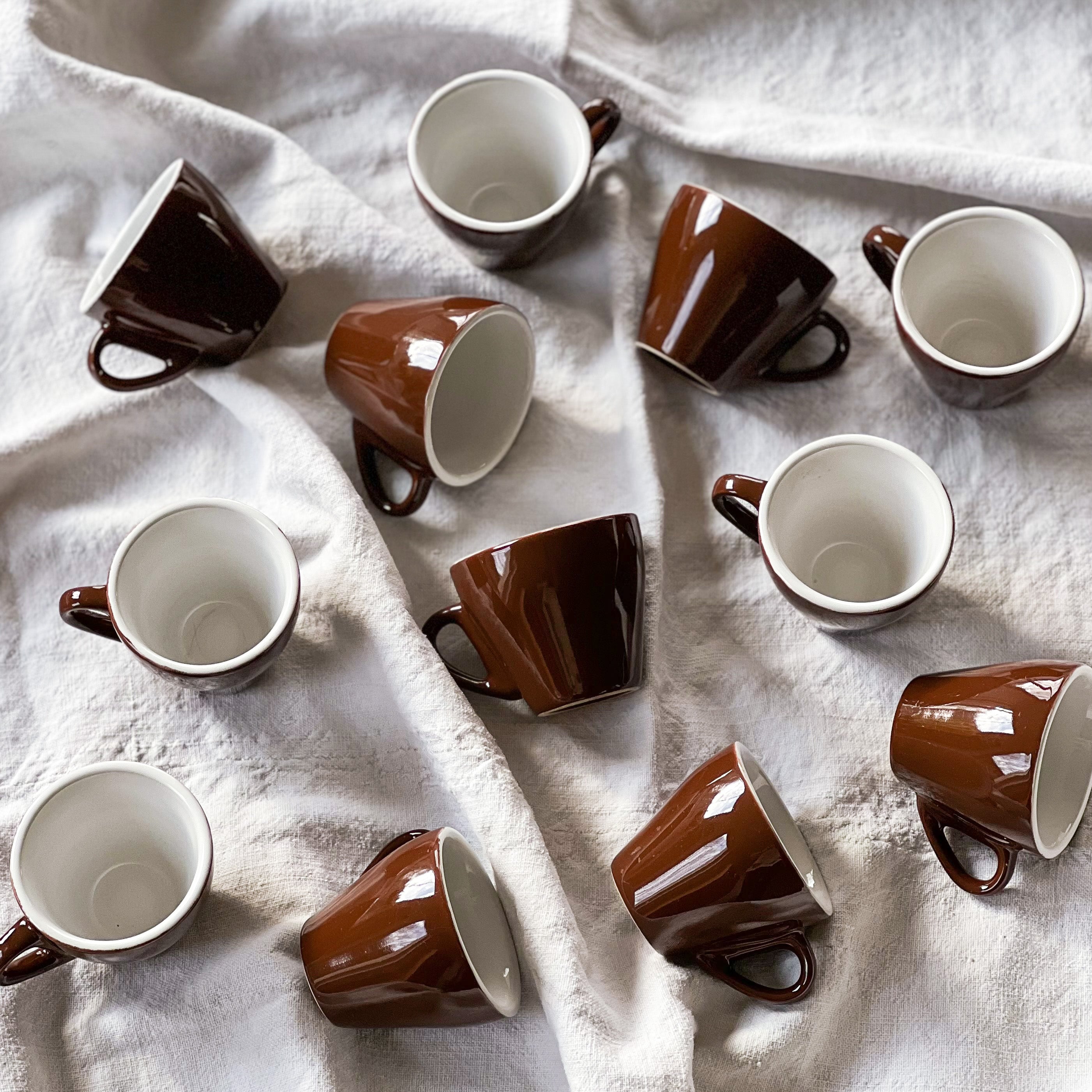 Coffee Bean Espresso Cups
