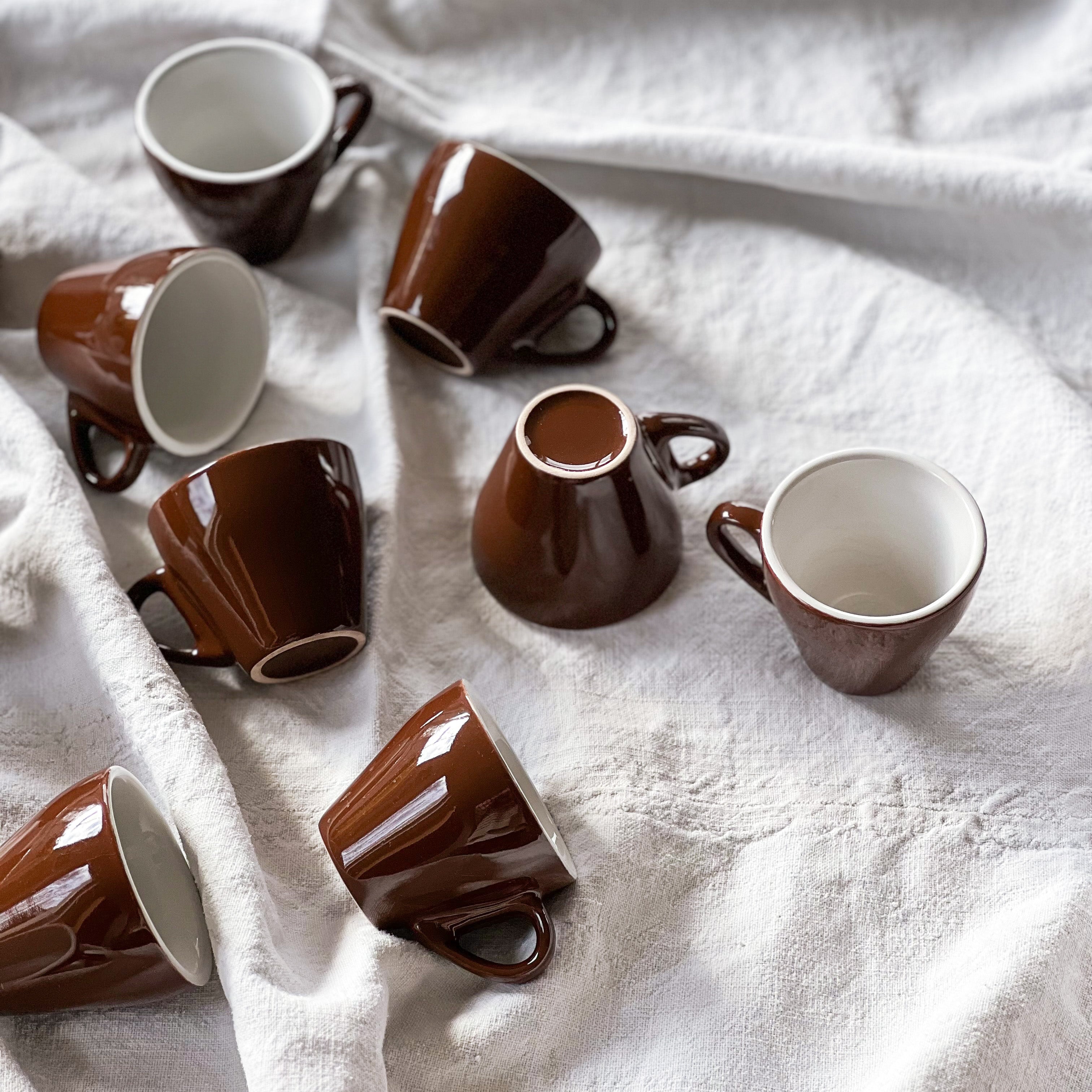 Coffee Bean Espresso Cups