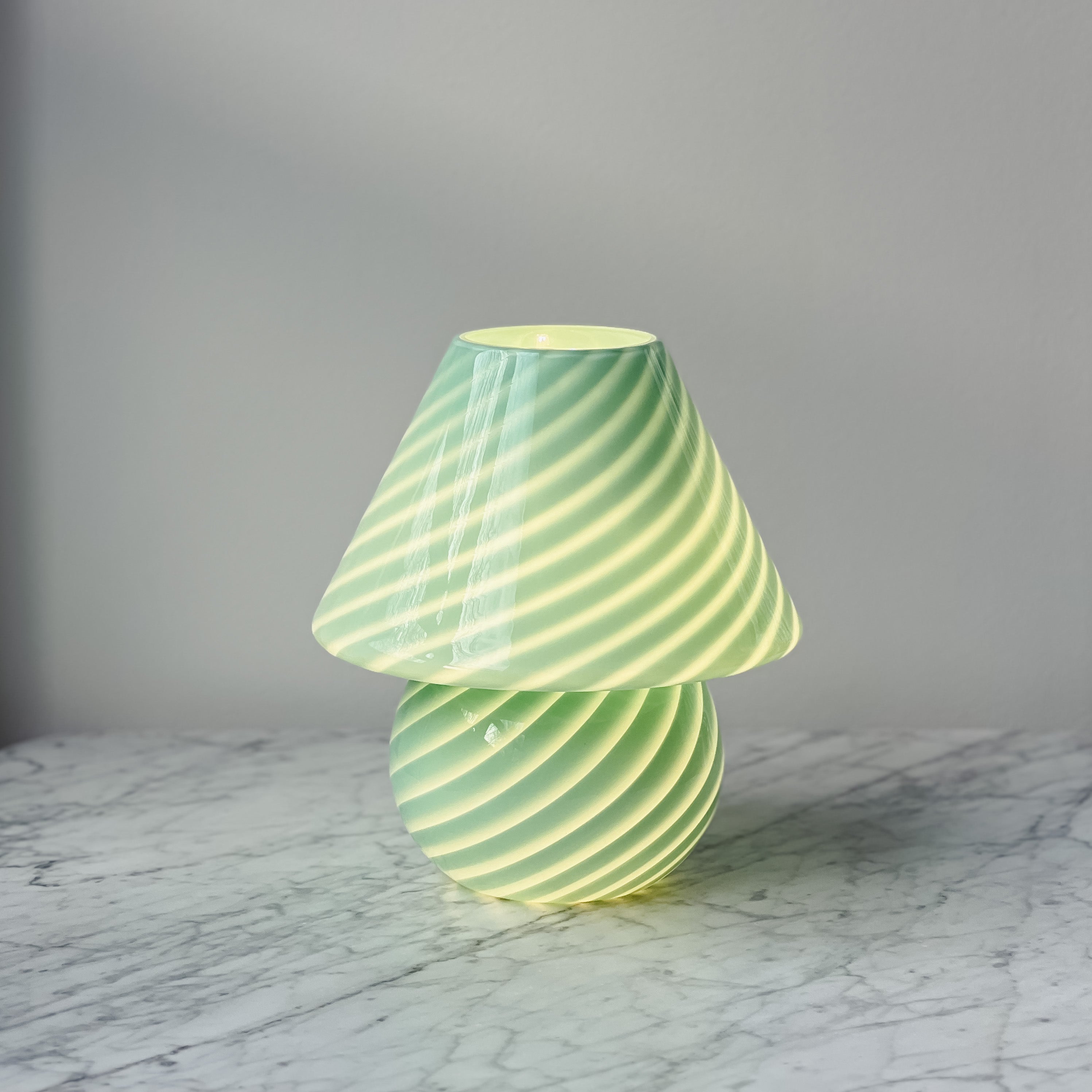 Green Mushroom Lamp