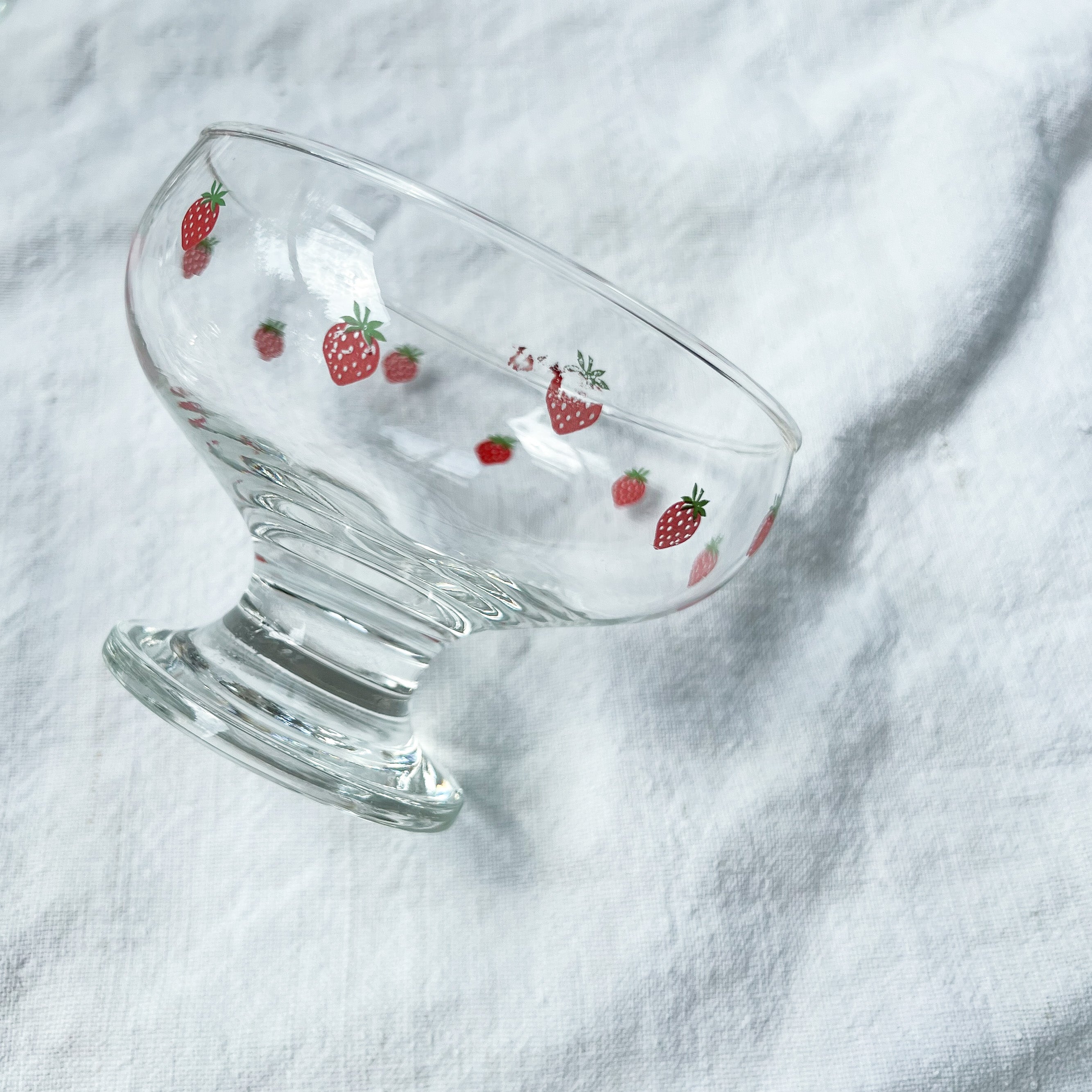 Strawberry Glass Bowls