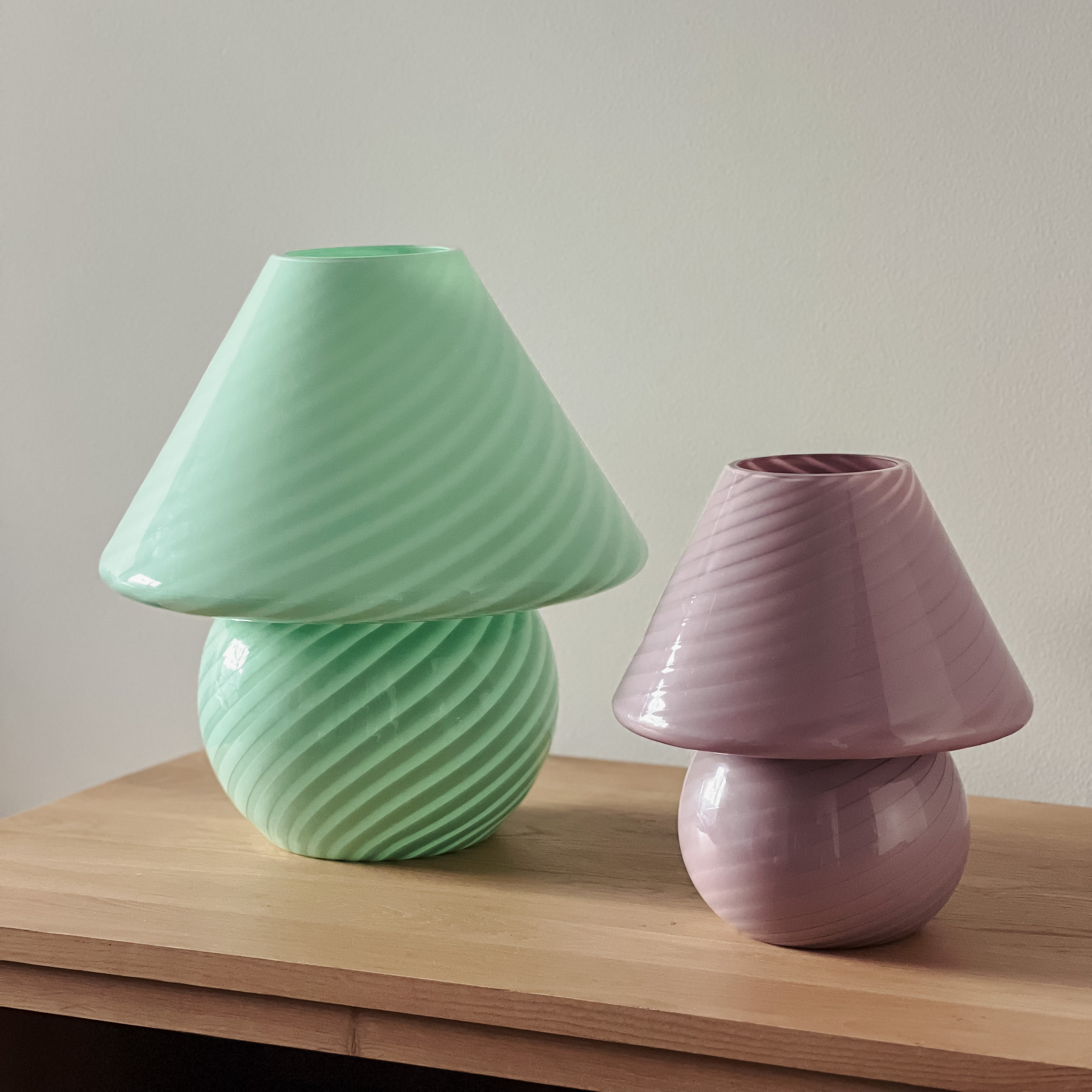 XL Green Mushroom Lamp