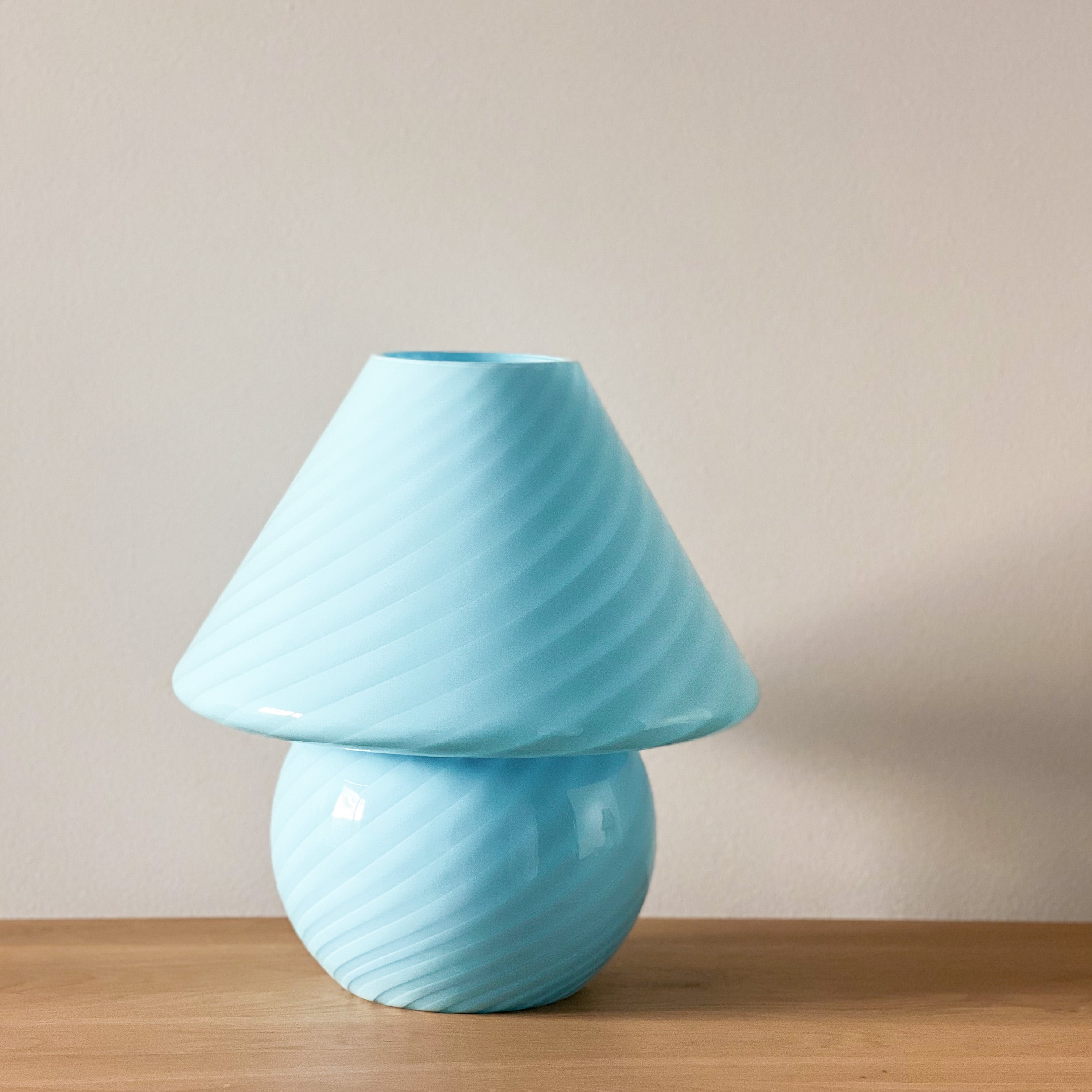 XL Blue Mushroom Lamp