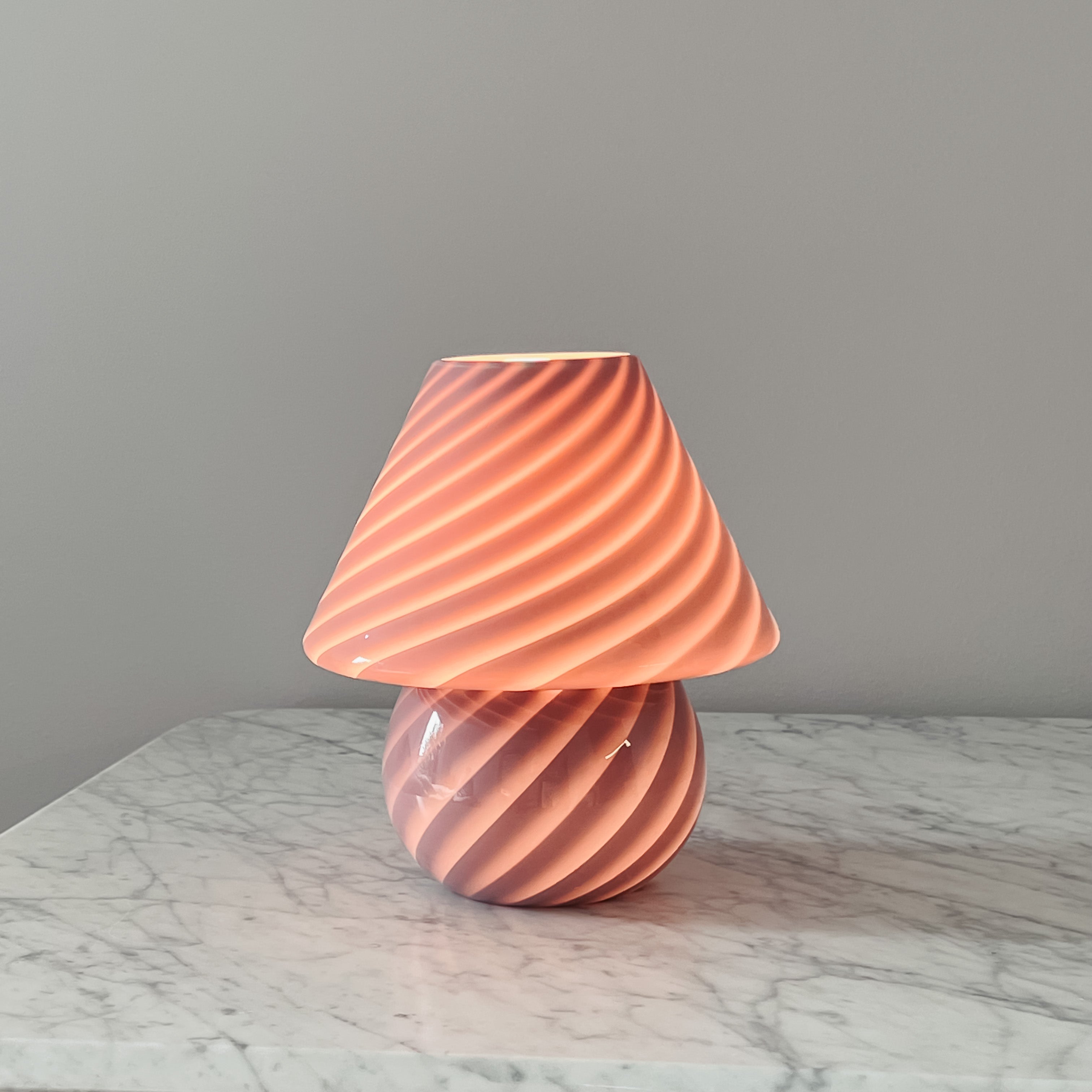 Amethyst Mushroom Lamp