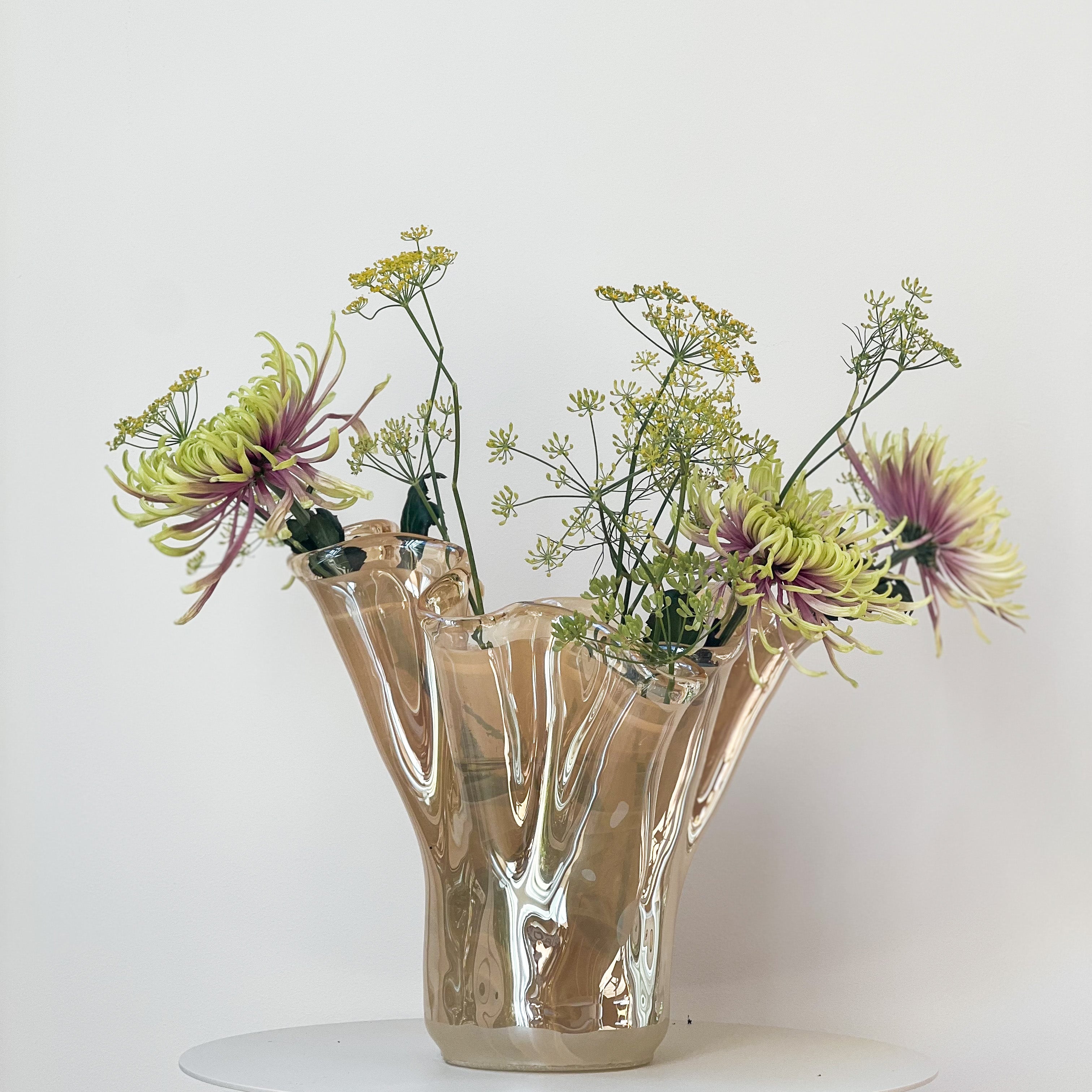 Iridescent Murano Vase