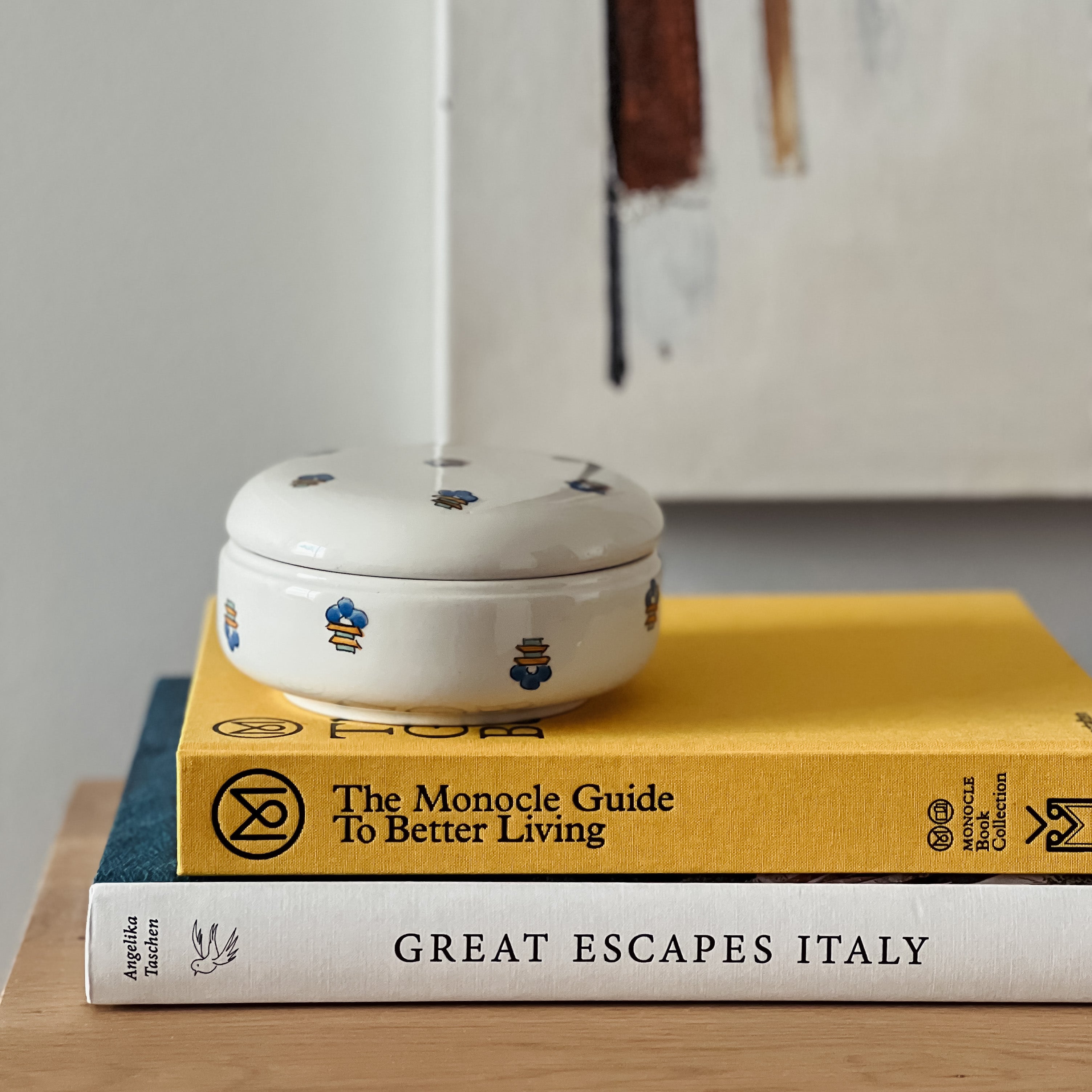 Hand-painted Ceramic Box