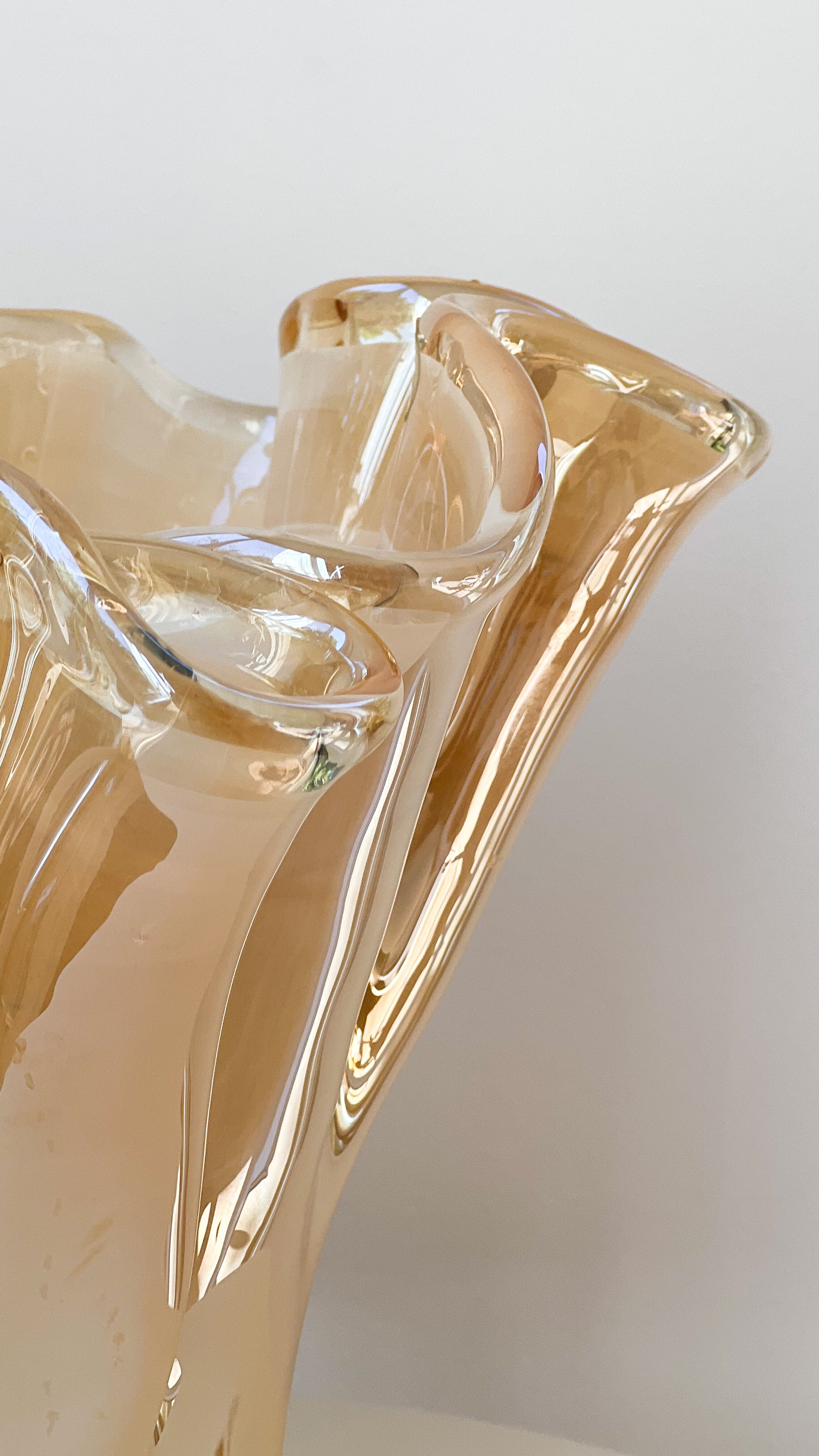 Iridescent Murano Vase