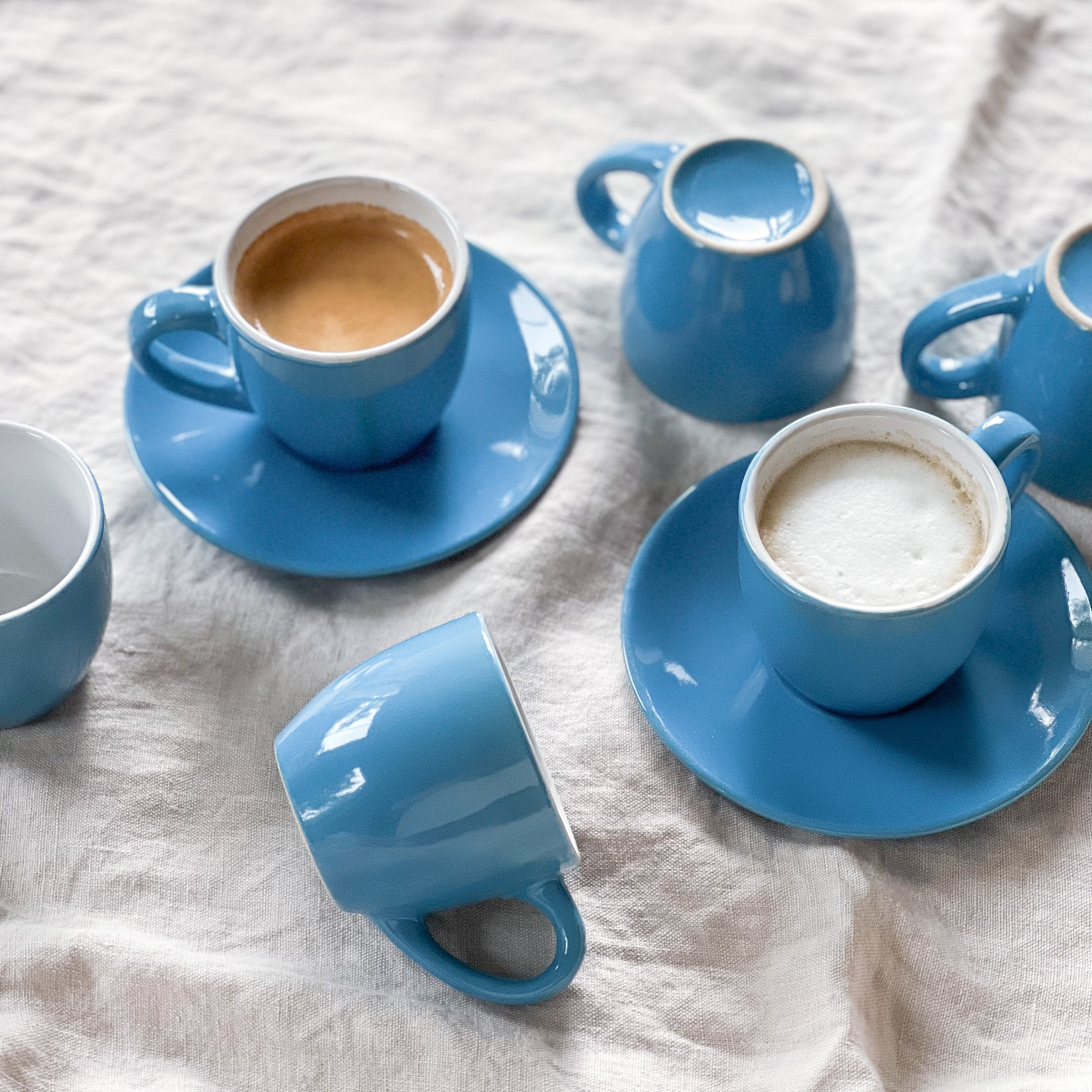 Blue Espresso Cups
