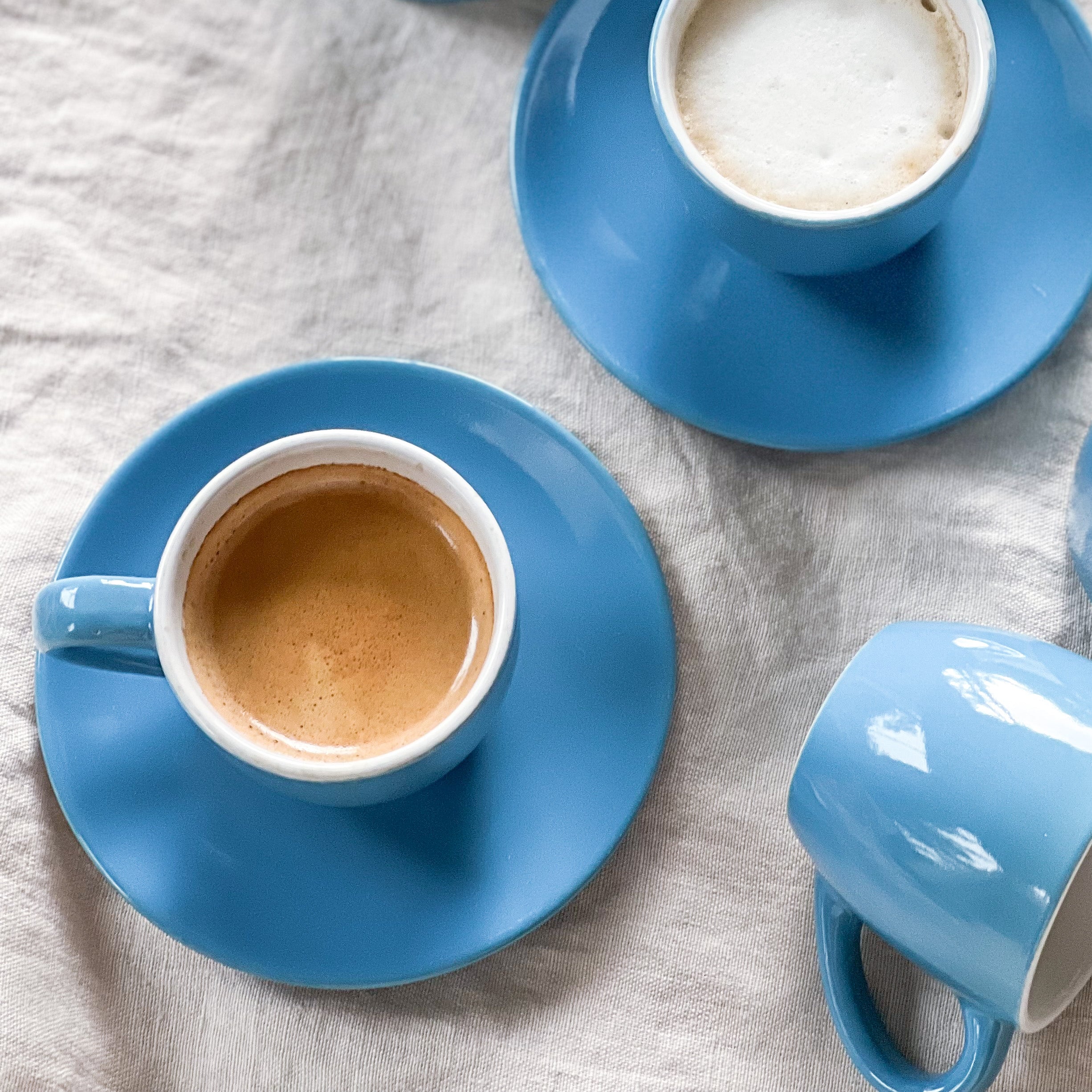 Blue Espresso Cups